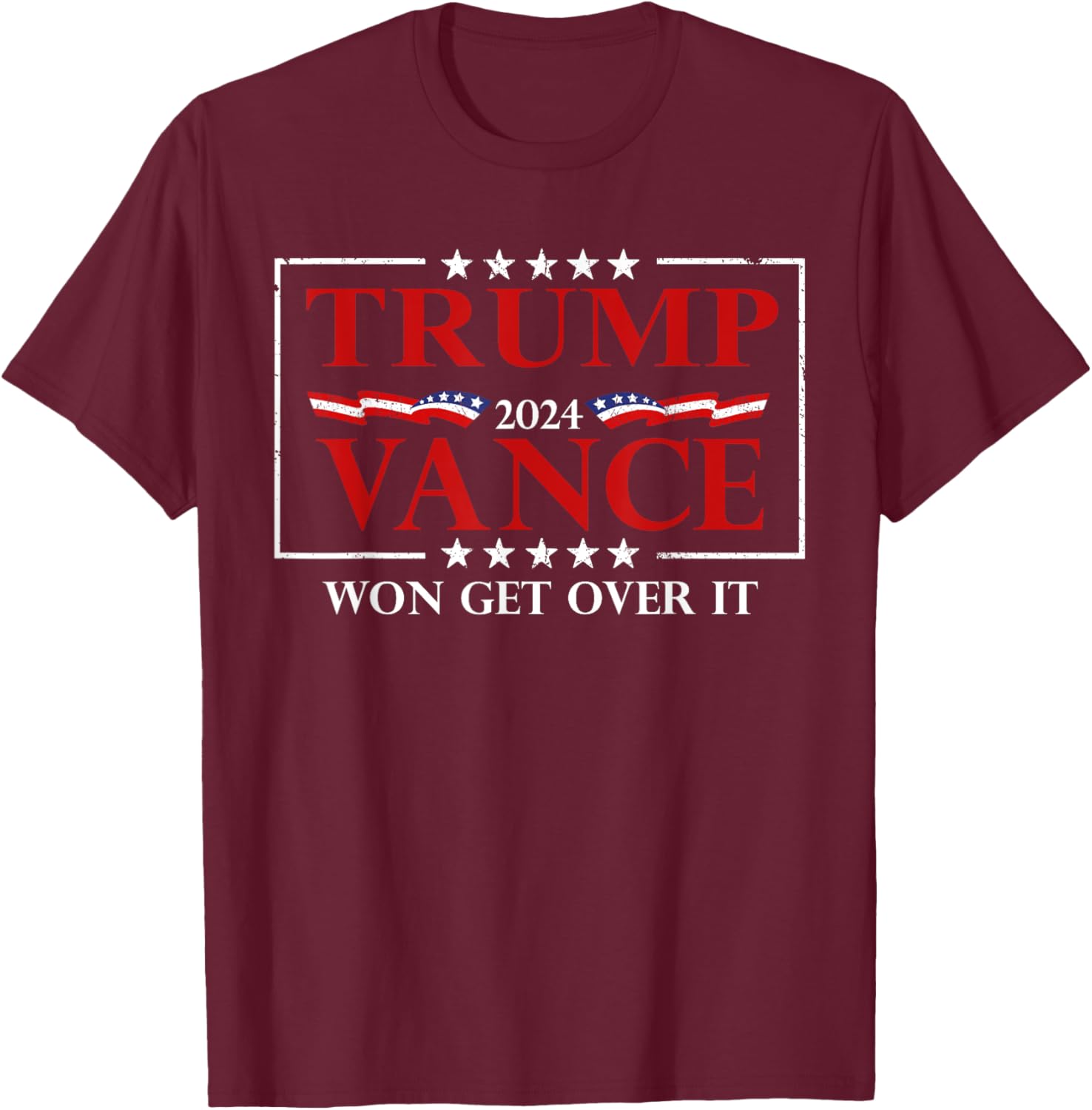 Trump Vance Won Get Over It President Inauguration Day 2025 T-Shirt