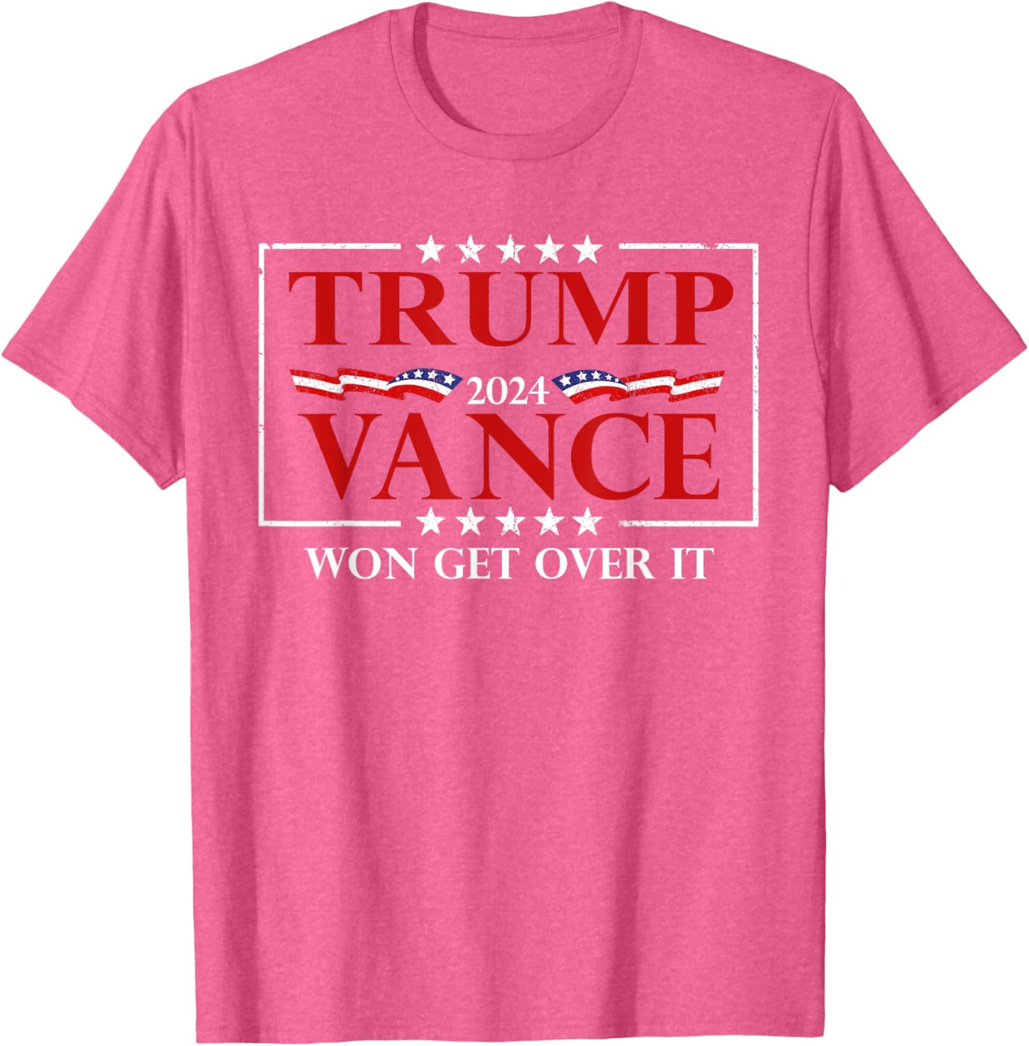 Trump Vance Won Get Over It President Inauguration Day 2025 T-Shirt