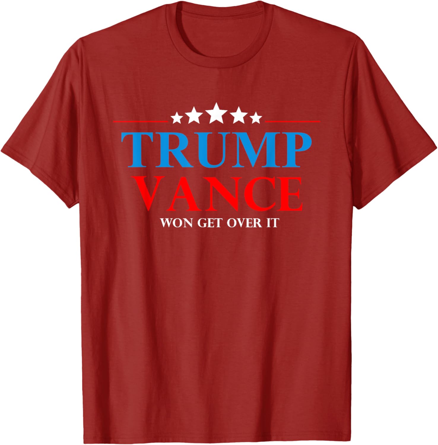 Trump Vance Won Get Over It President Inauguration Day 2025 T-Shirt