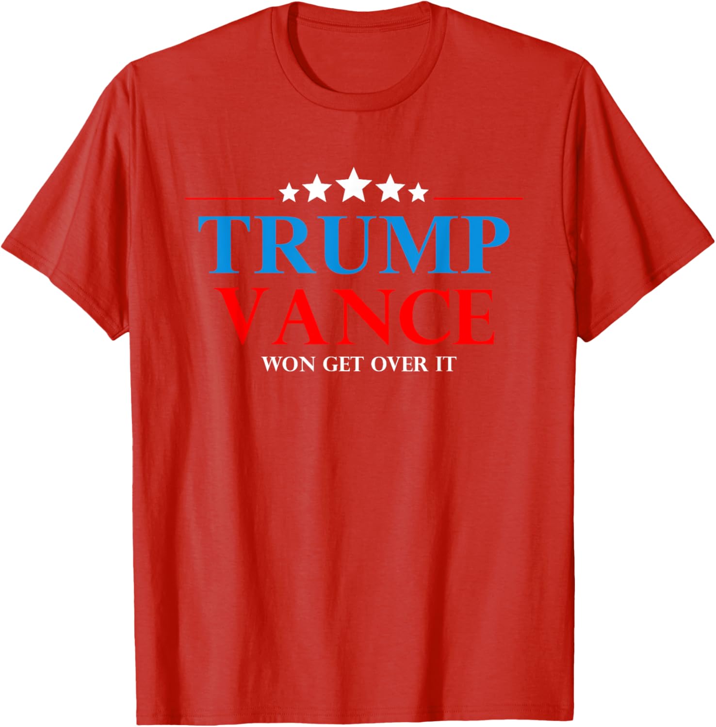 Trump Vance Won Get Over It President Inauguration Day 2025 T-Shirt