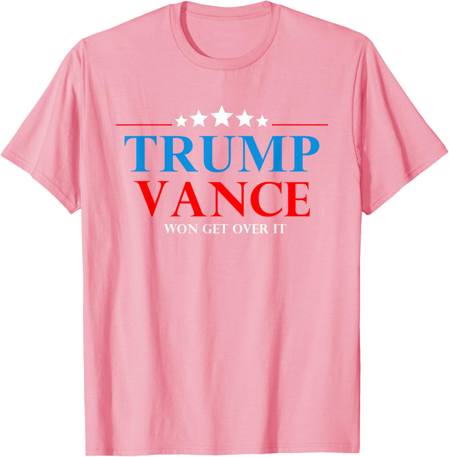 Trump Vance Won Get Over It President Inauguration Day 2025 T-Shirt