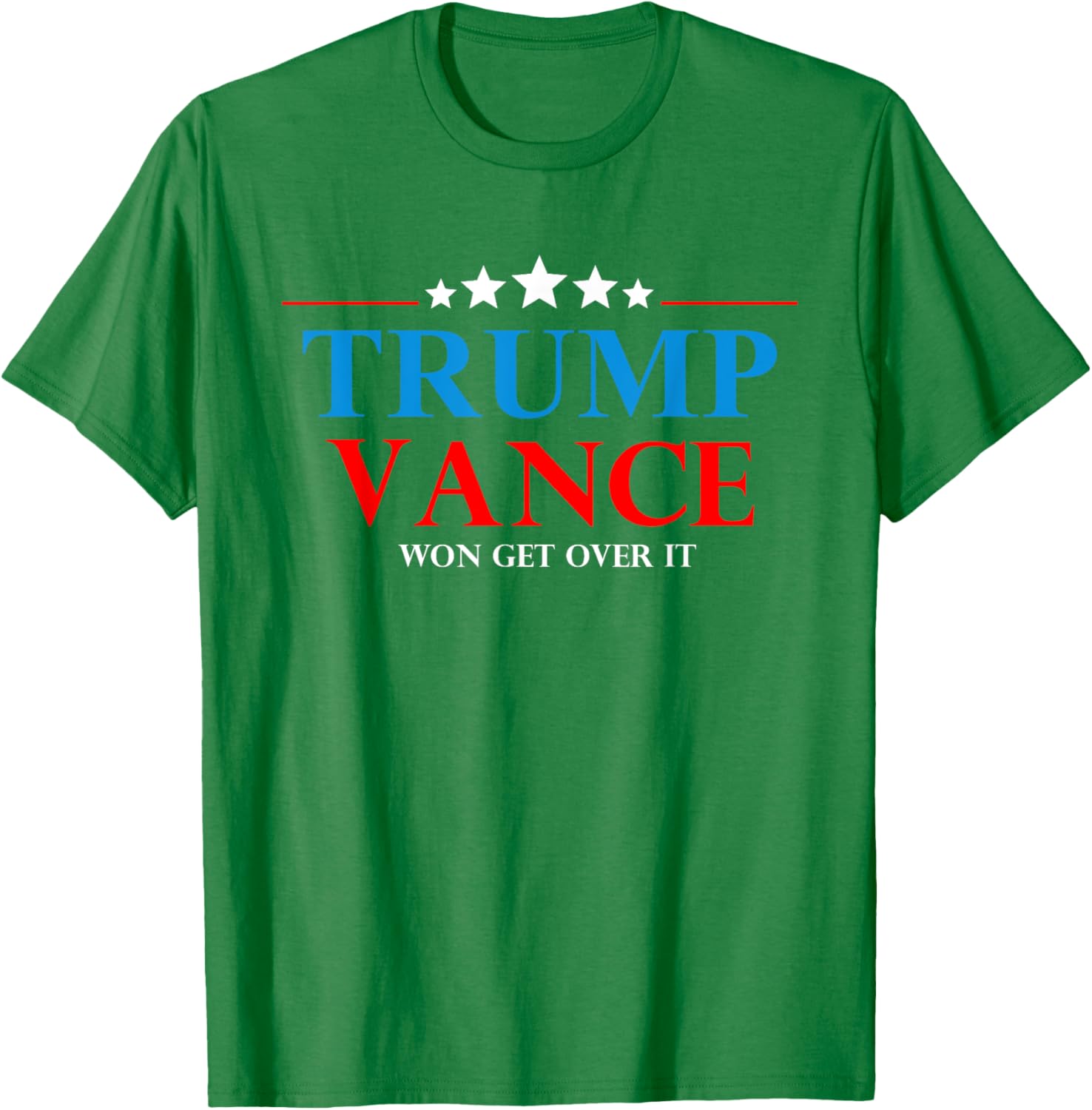 Trump Vance Won Get Over It President Inauguration Day 2025 T-Shirt