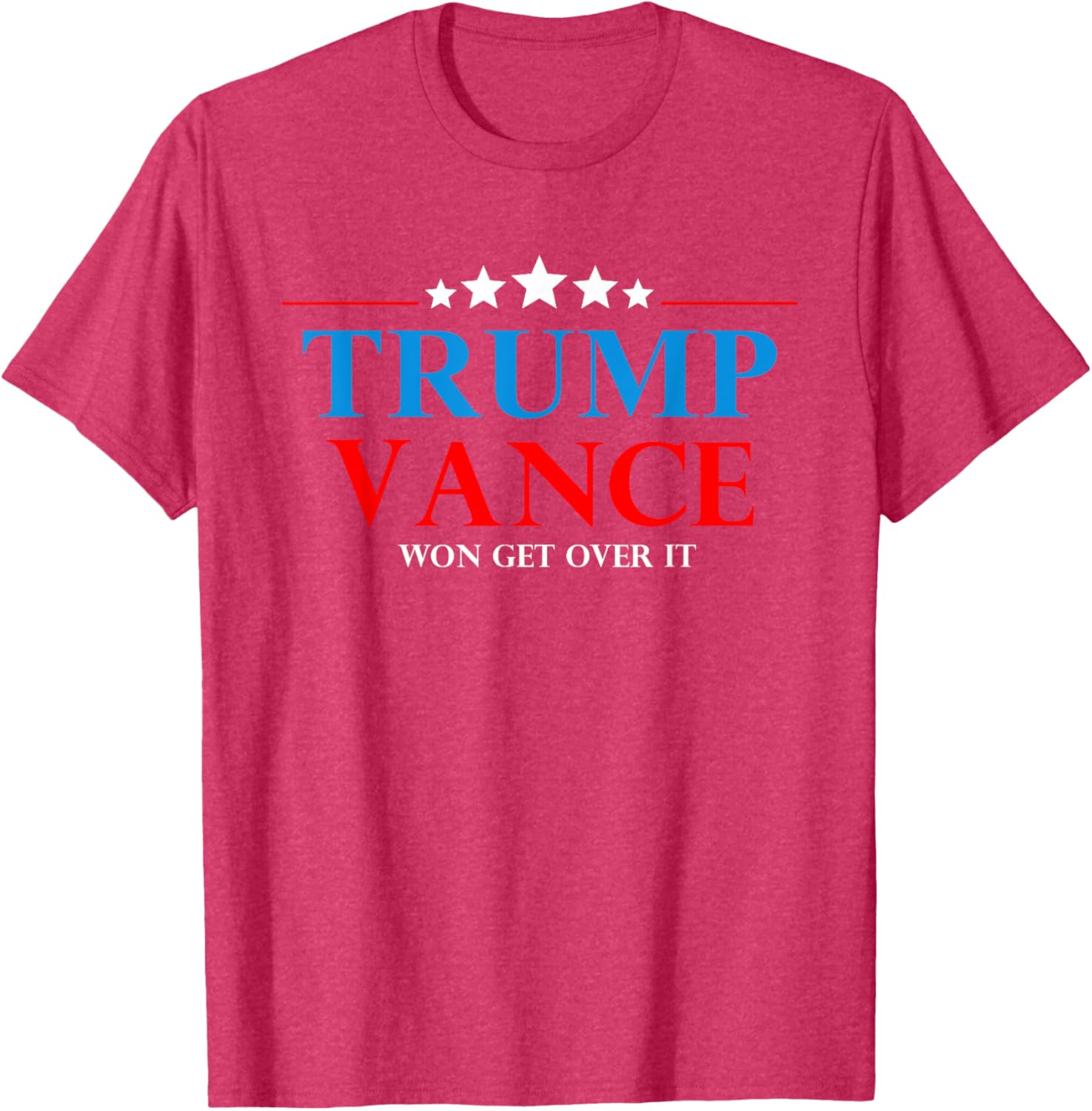 Trump Vance Won Get Over It President Inauguration Day 2025 T-Shirt