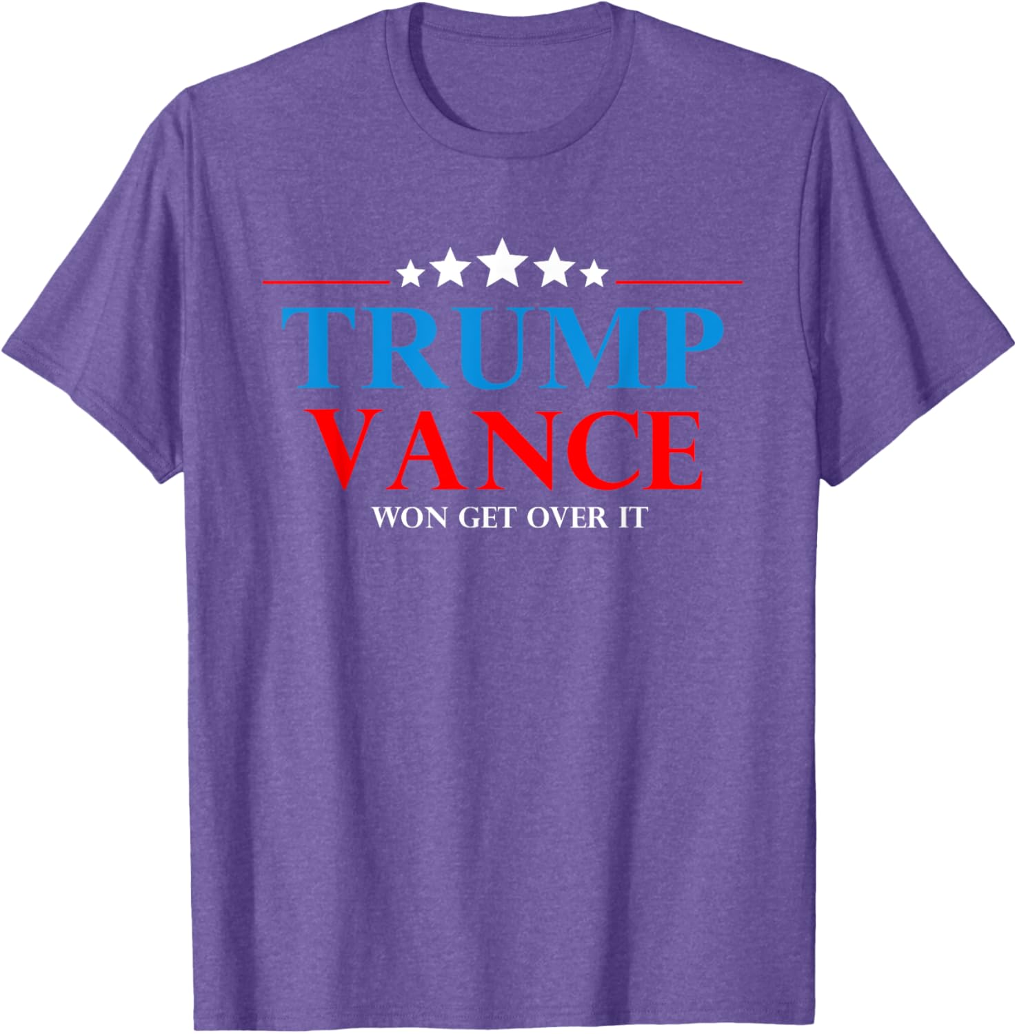 Trump Vance Won Get Over It President Inauguration Day 2025 T-Shirt