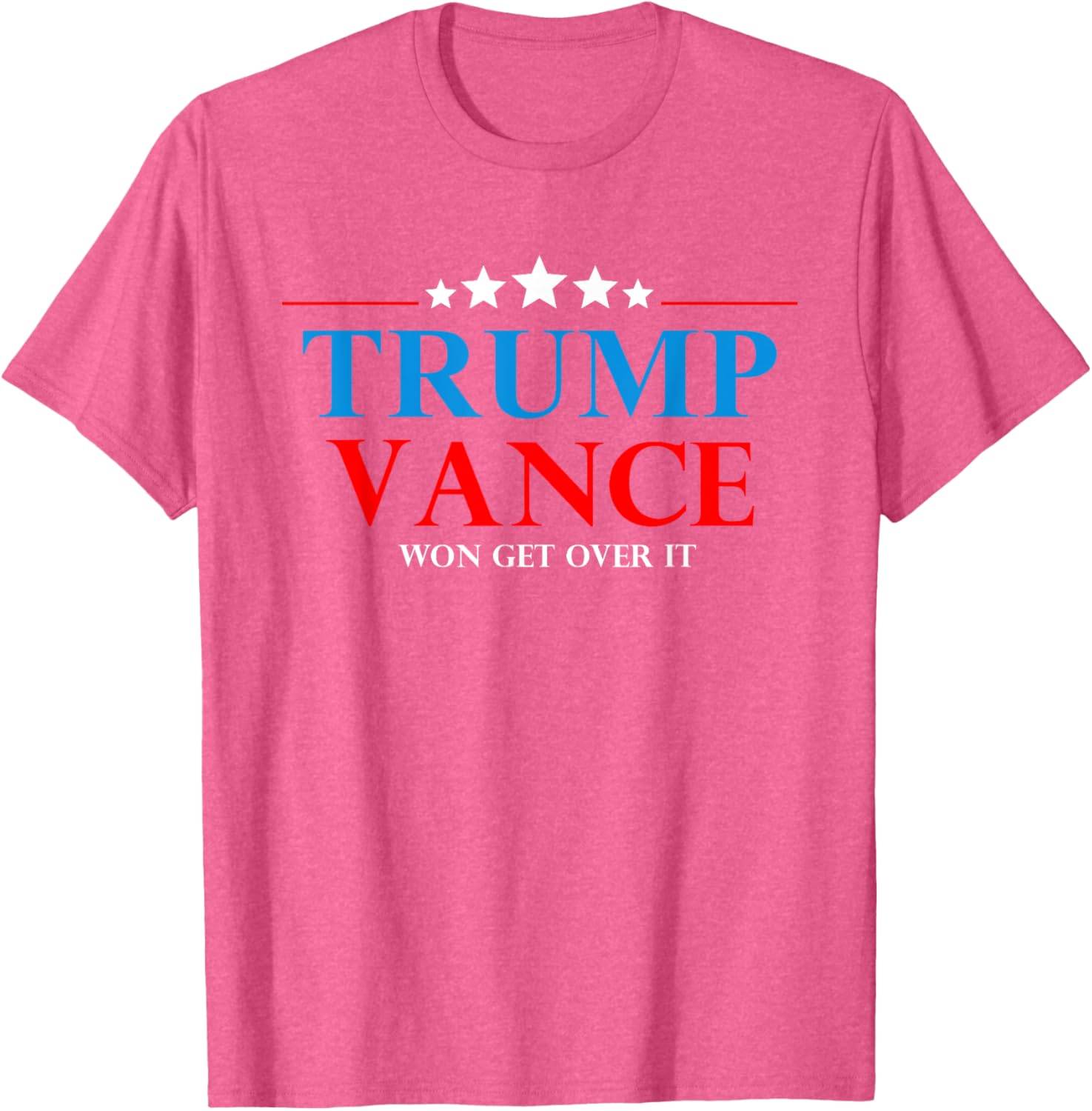 Trump Vance Won Get Over It President Inauguration Day 2025 T-Shirt