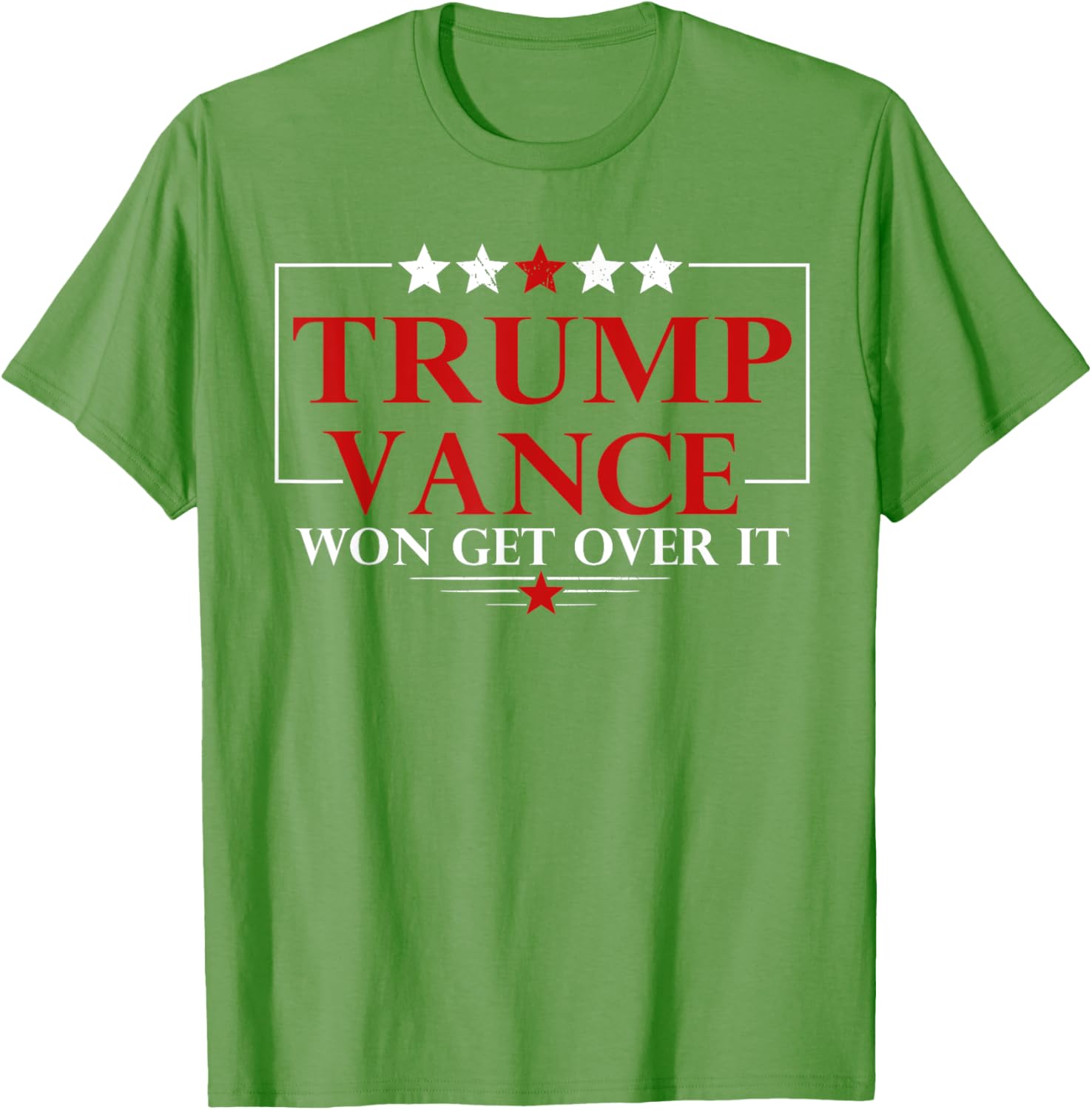 Trump Vance Won Get Over It President Inauguration Day 2025 T-Shirt