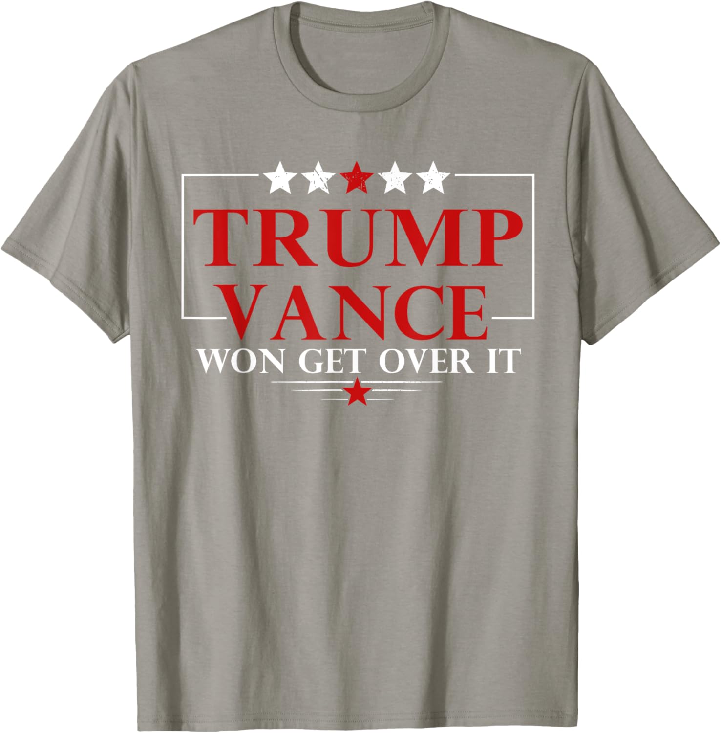 Trump Vance Won Get Over It President Inauguration Day 2025 T-Shirt