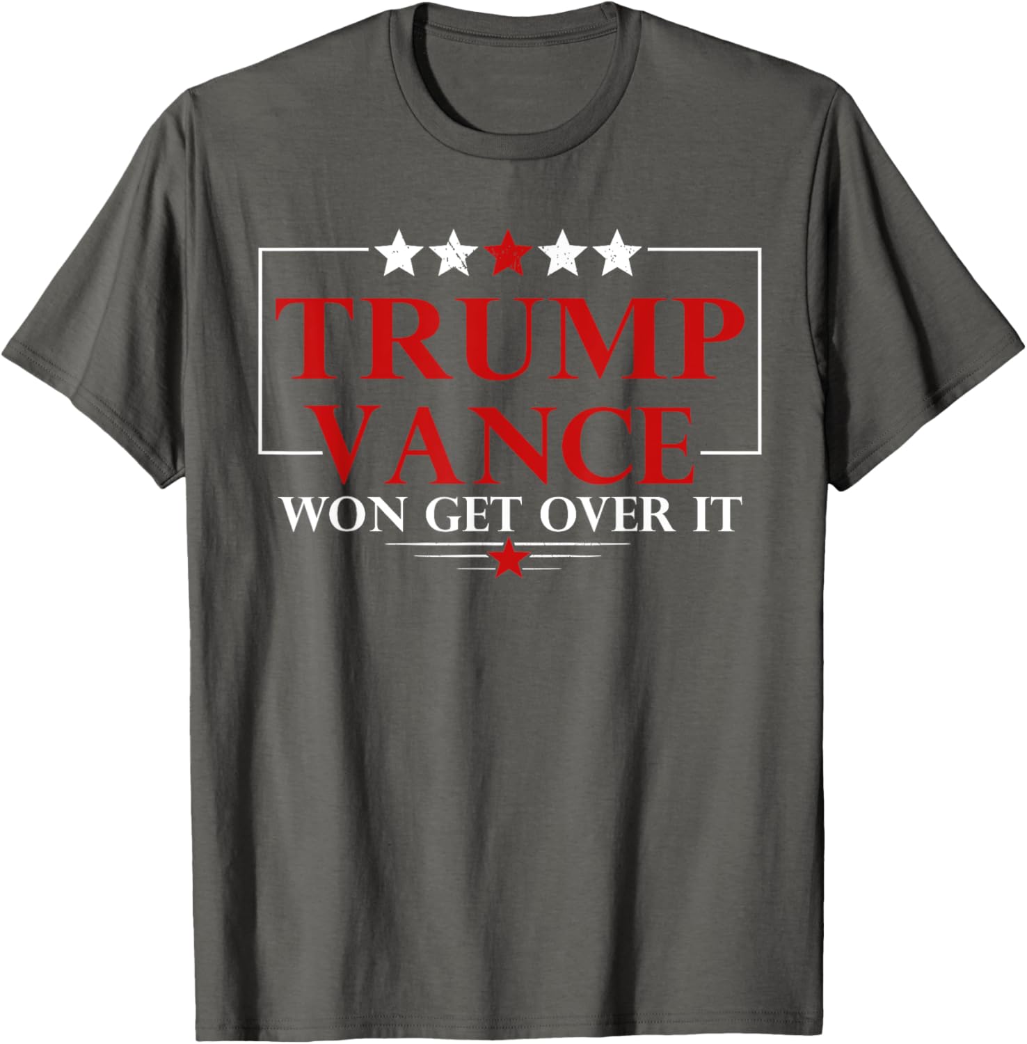 Trump Vance Won Get Over It President Inauguration Day 2025 T-Shirt