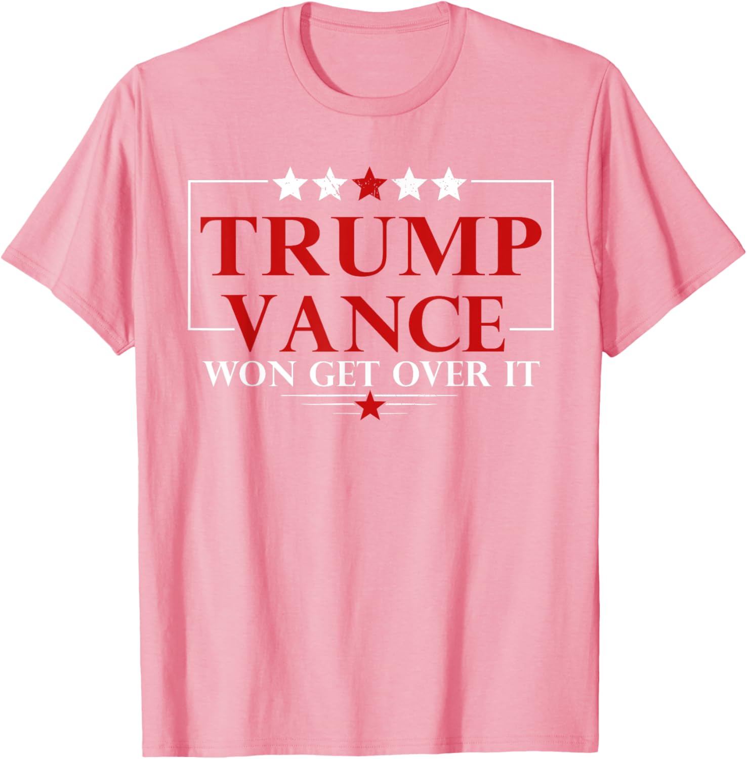 Trump Vance Won Get Over It President Inauguration Day 2025 T-Shirt