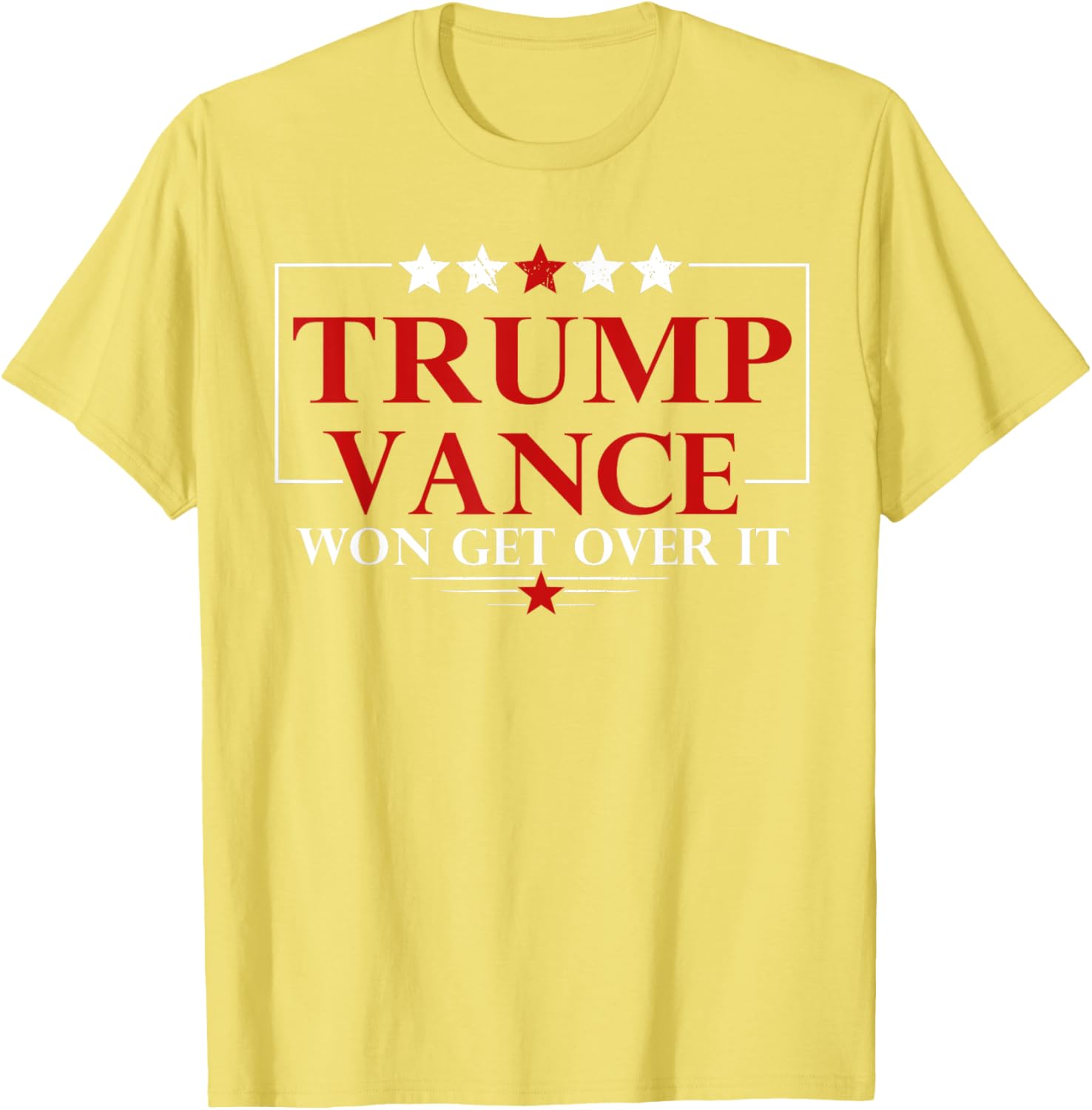 Trump Vance Won Get Over It President Inauguration Day 2025 T-Shirt