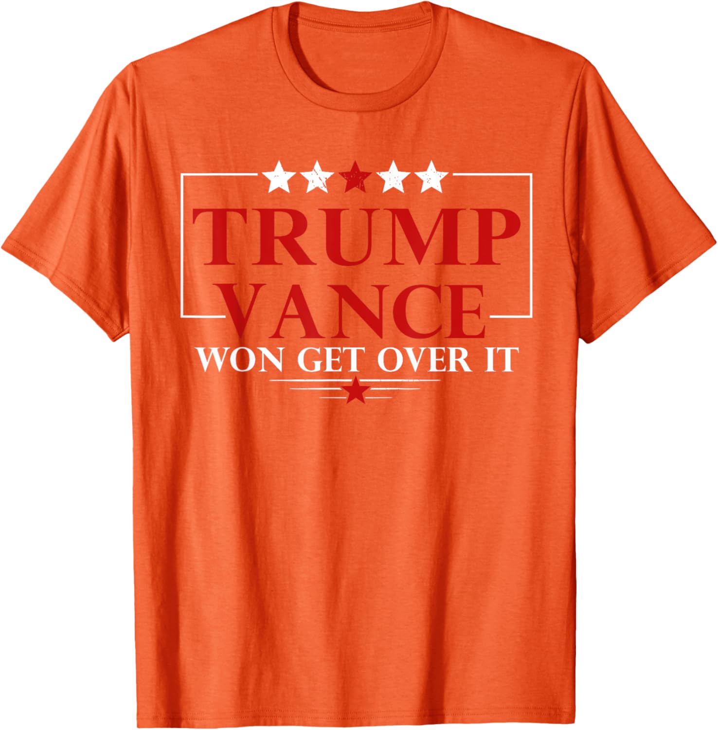 Trump Vance Won Get Over It President Inauguration Day 2025 T-Shirt