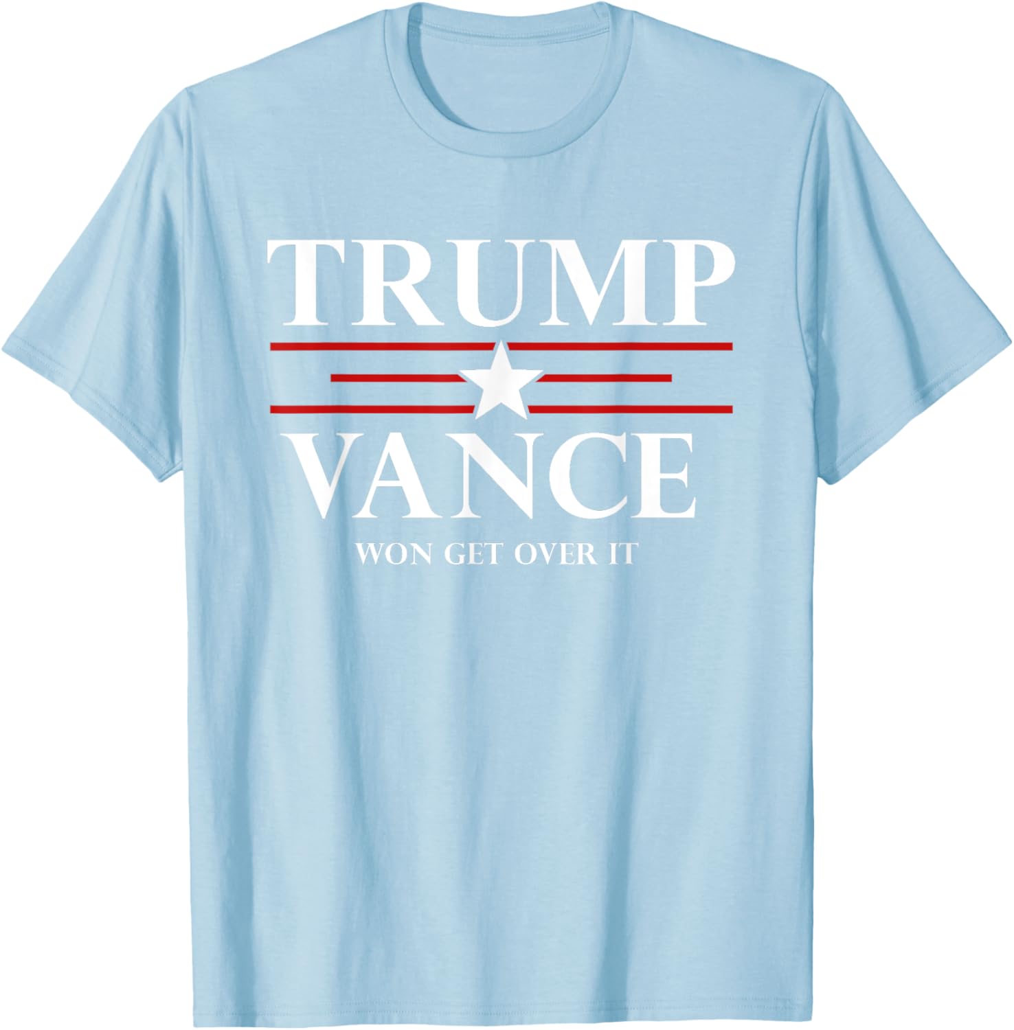 Trump Vance Won Get Over It President Inauguration Day 2025 T-Shirt