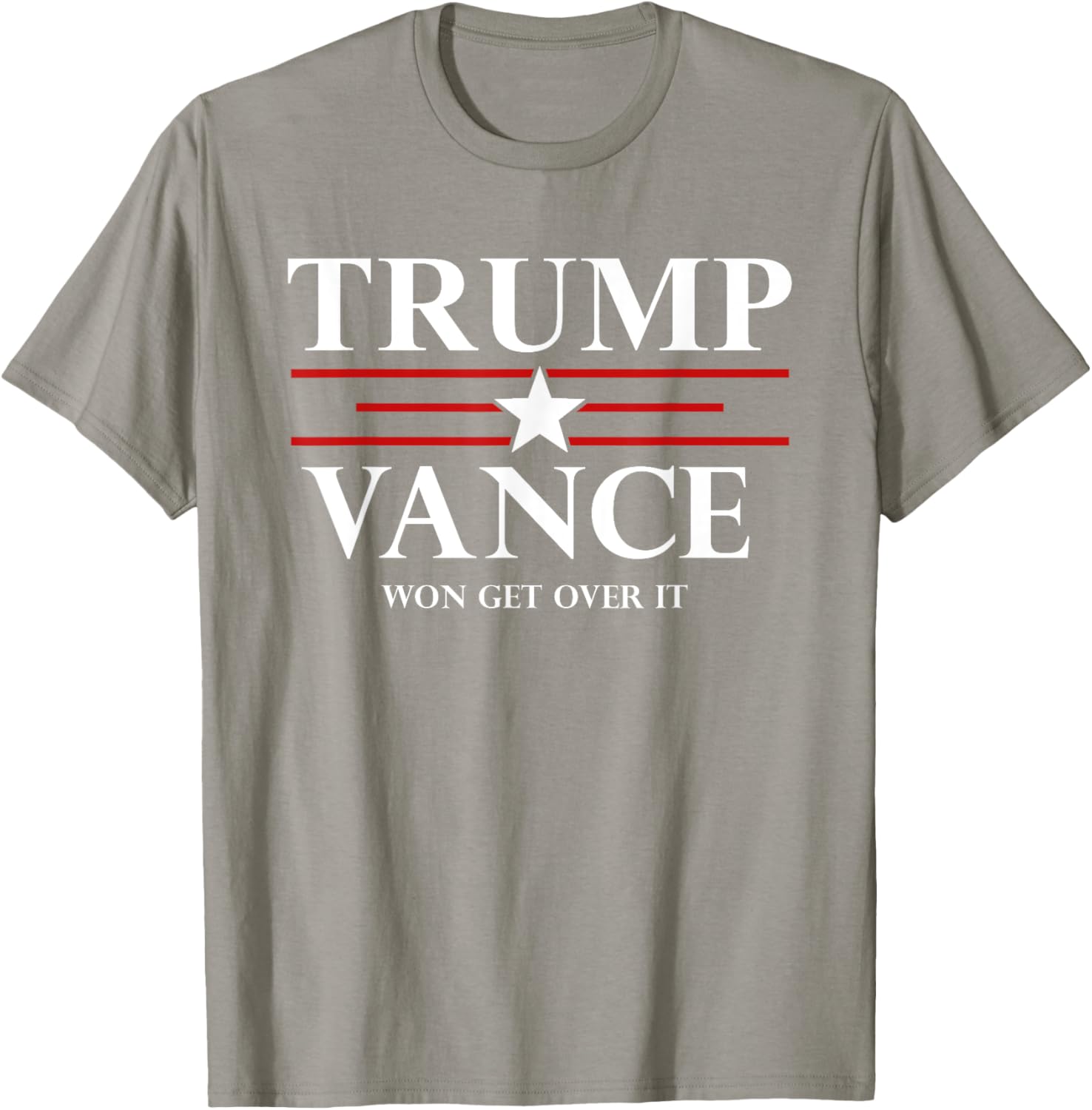 Trump Vance Won Get Over It President Inauguration Day 2025 T-Shirt