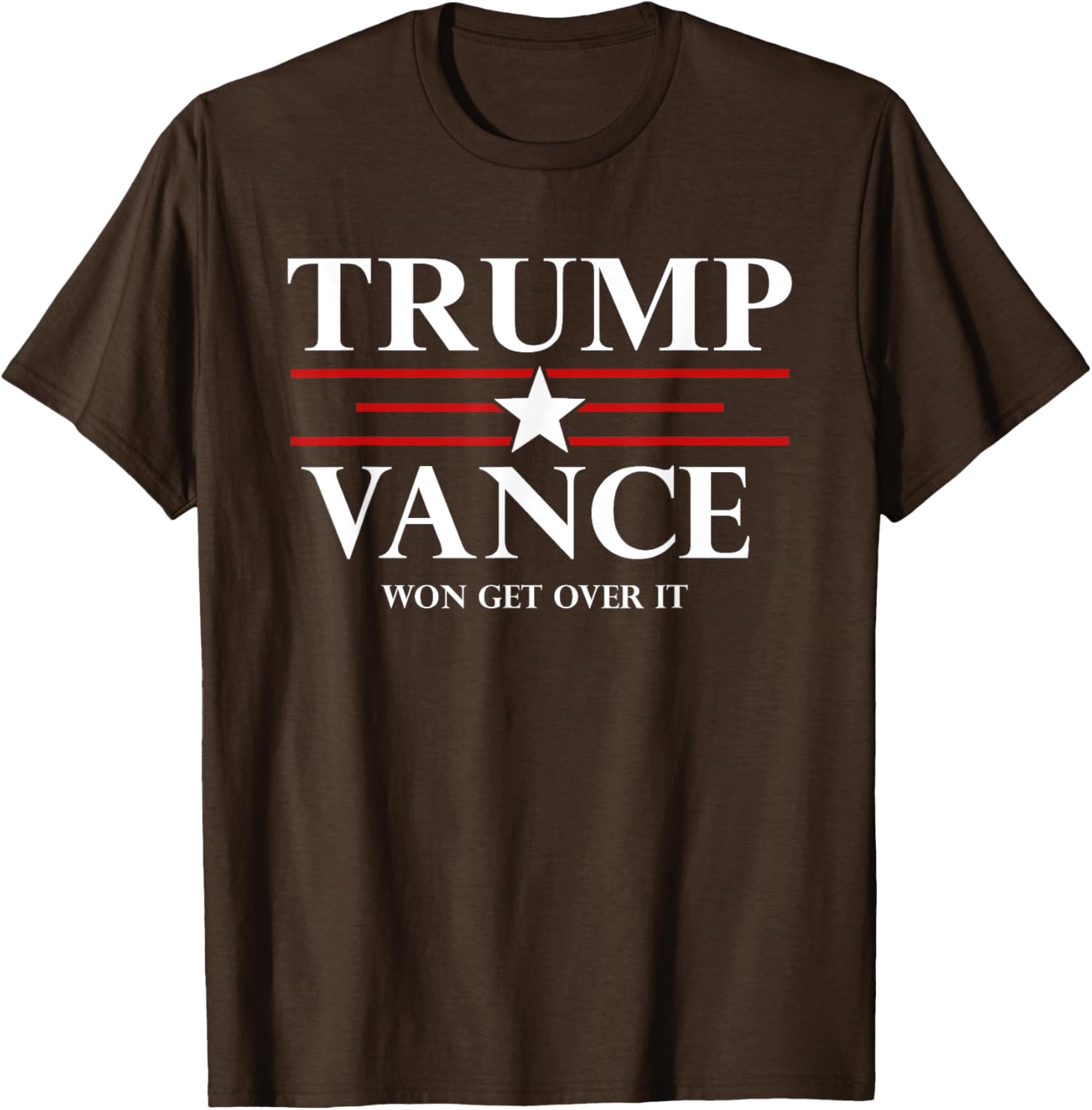 Trump Vance Won Get Over It President Inauguration Day 2025 T-Shirt