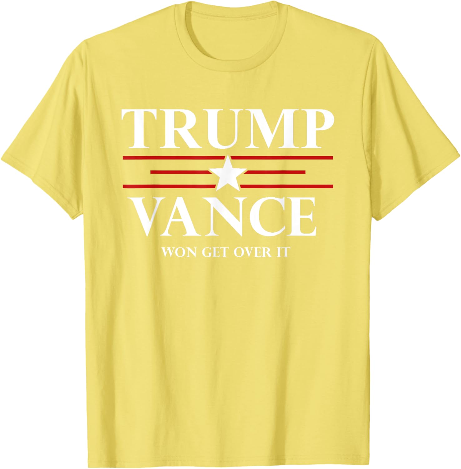 Trump Vance Won Get Over It President Inauguration Day 2025 T-Shirt