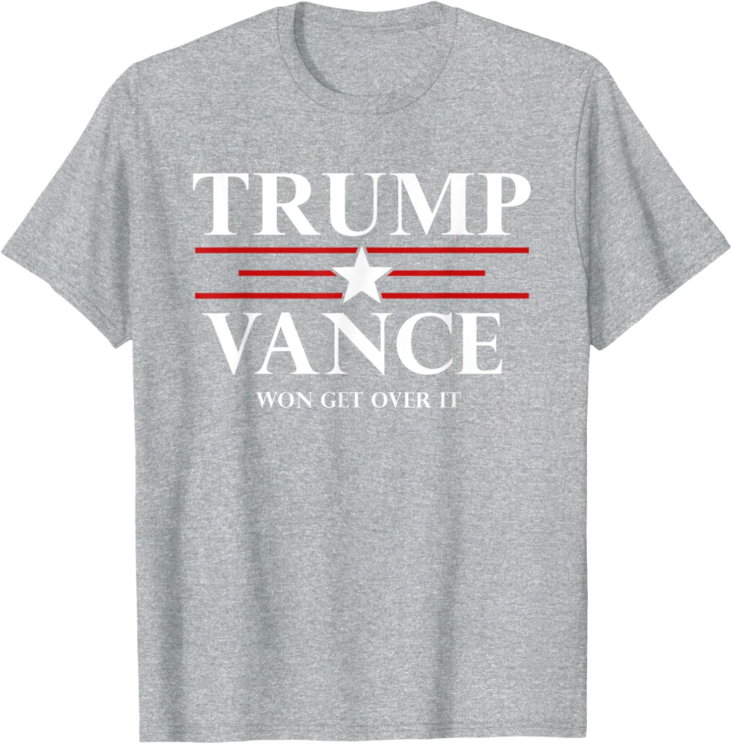 Trump Vance Won Get Over It President Inauguration Day 2025 T-Shirt