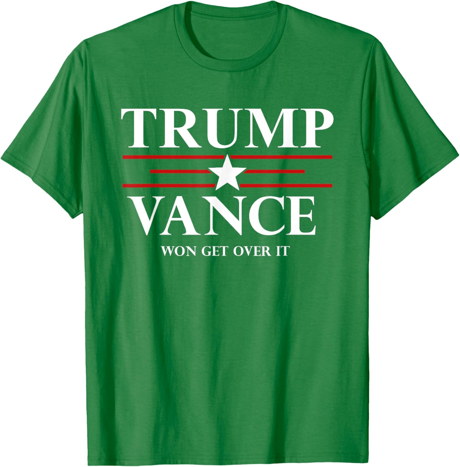 Trump Vance Won Get Over It President Inauguration Day 2025 T-Shirt