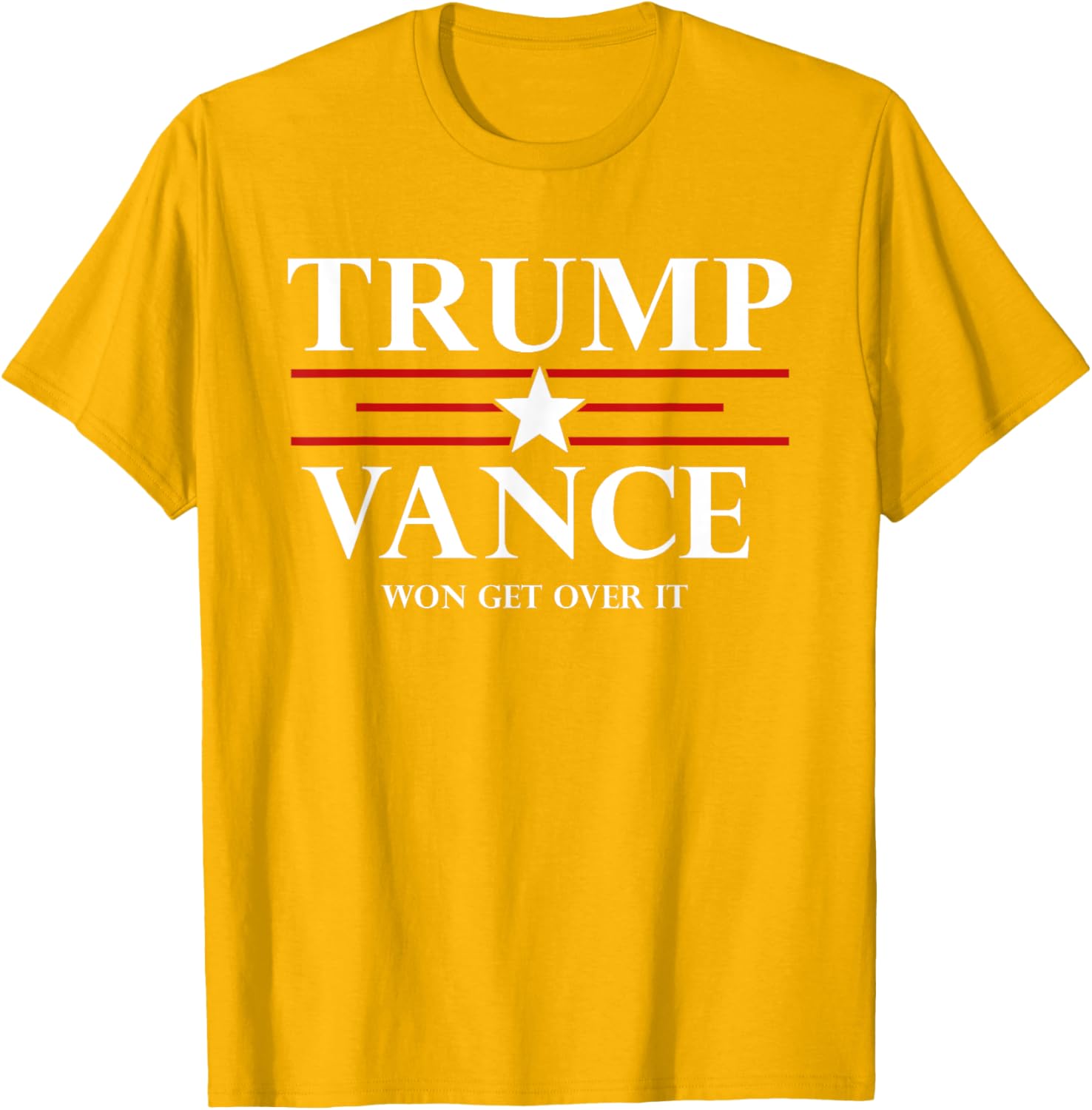 Trump Vance Won Get Over It President Inauguration Day 2025 T-Shirt