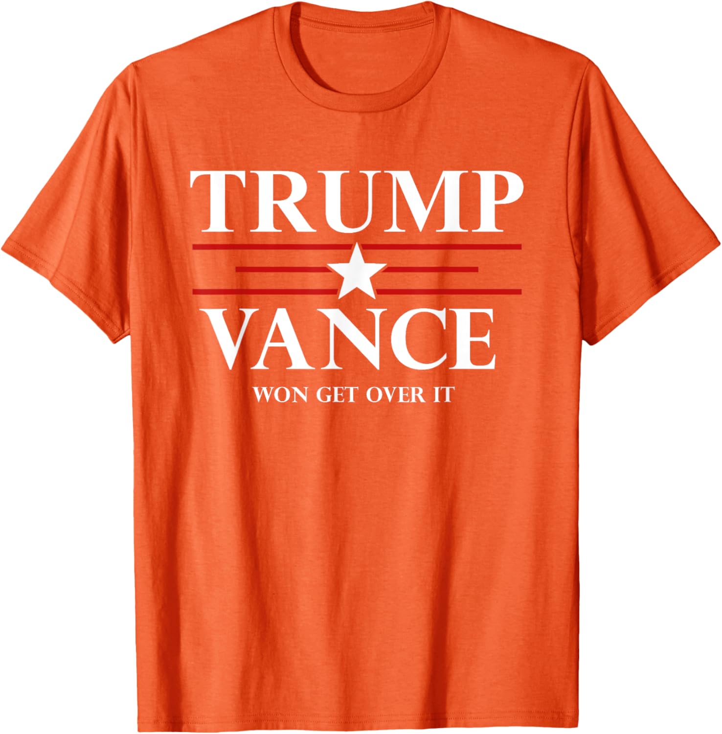 Trump Vance Won Get Over It President Inauguration Day 2025 T-Shirt