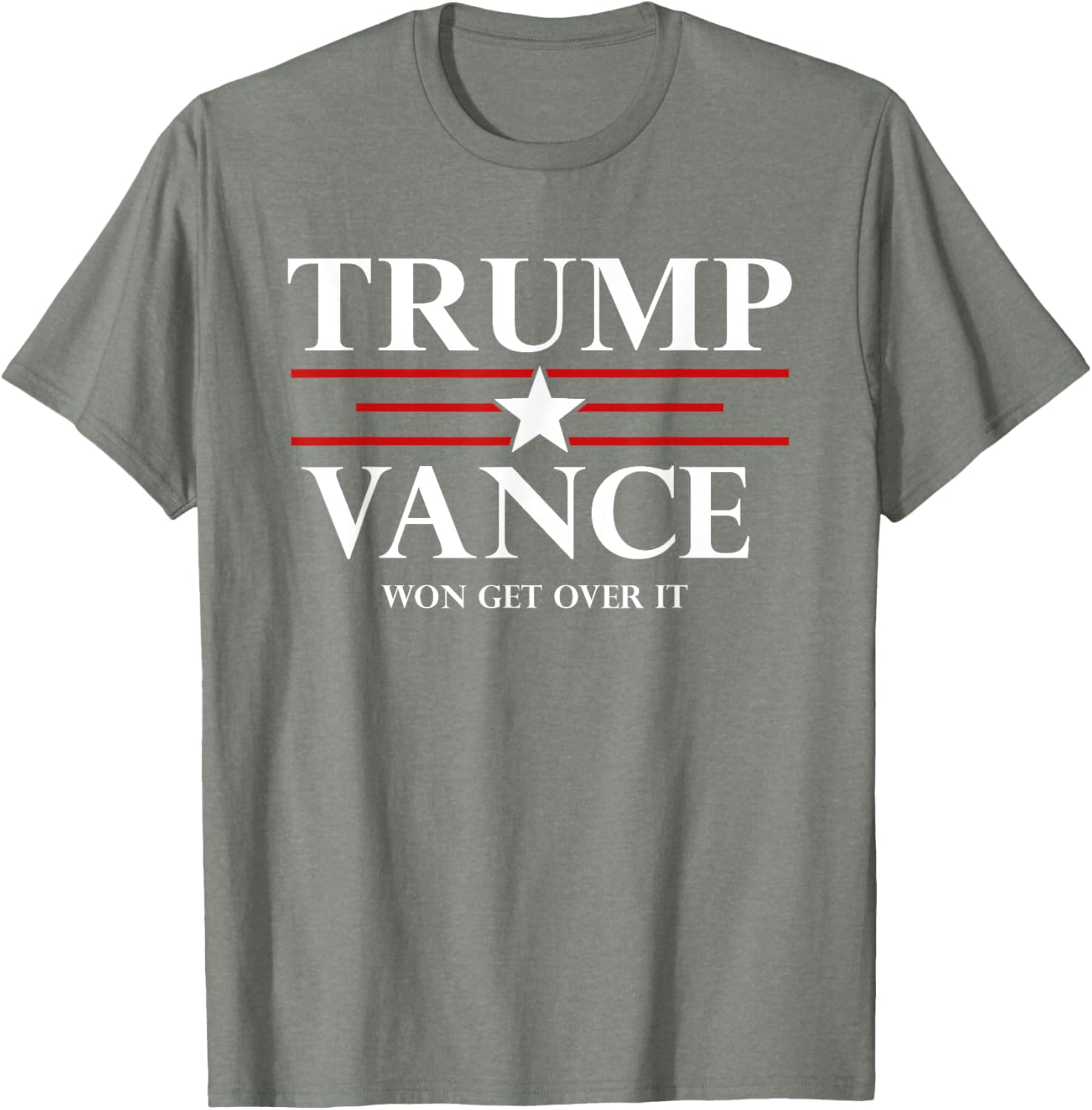 Trump Vance Won Get Over It President Inauguration Day 2025 T-Shirt