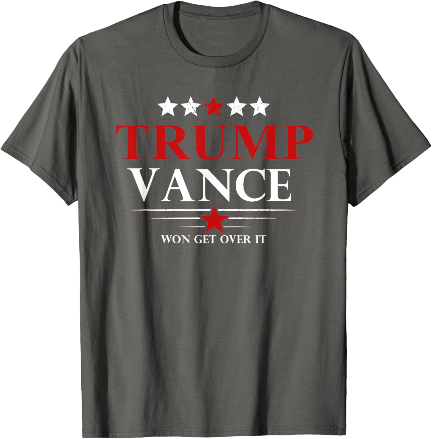 Trump Vance Won Get Over It President Inauguration Day 2025 T-Shirt