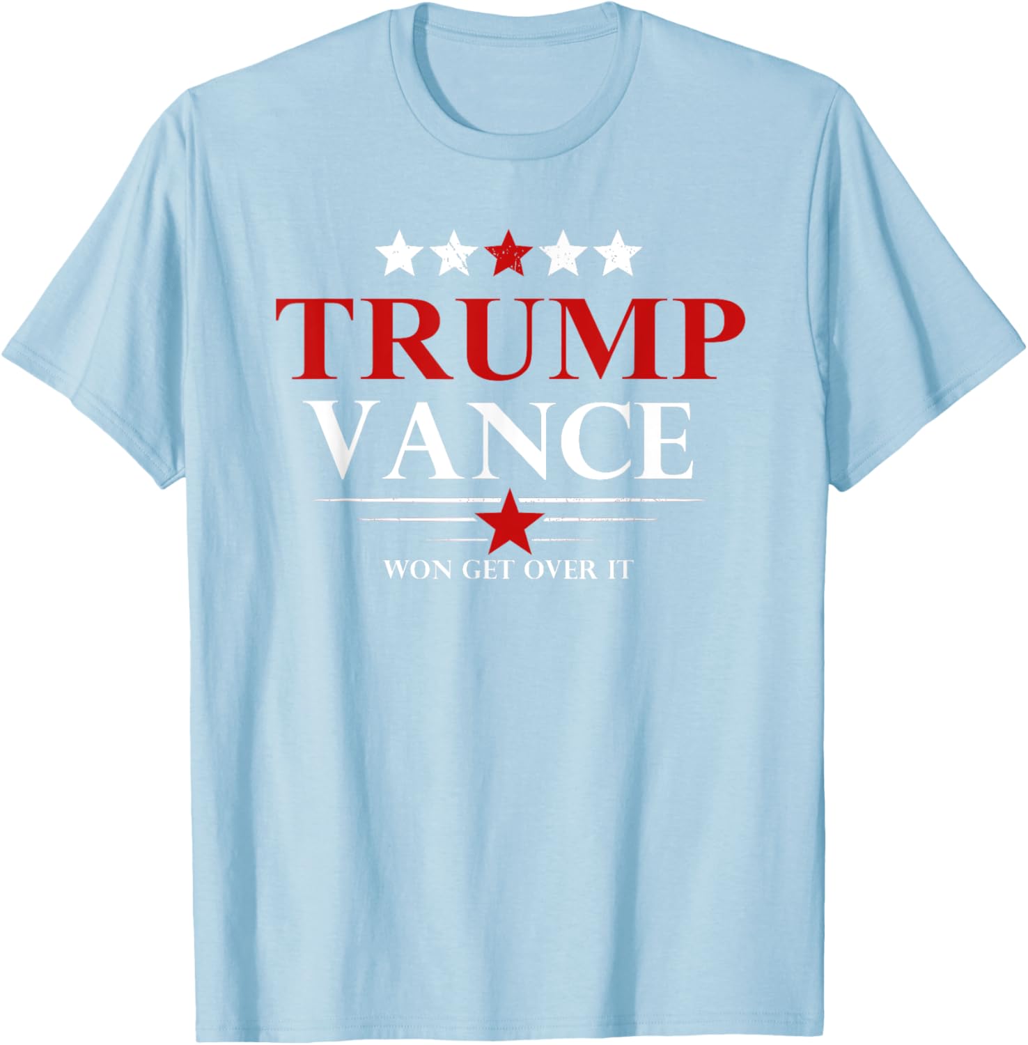 Trump Vance Won Get Over It President Inauguration Day 2025 T-Shirt