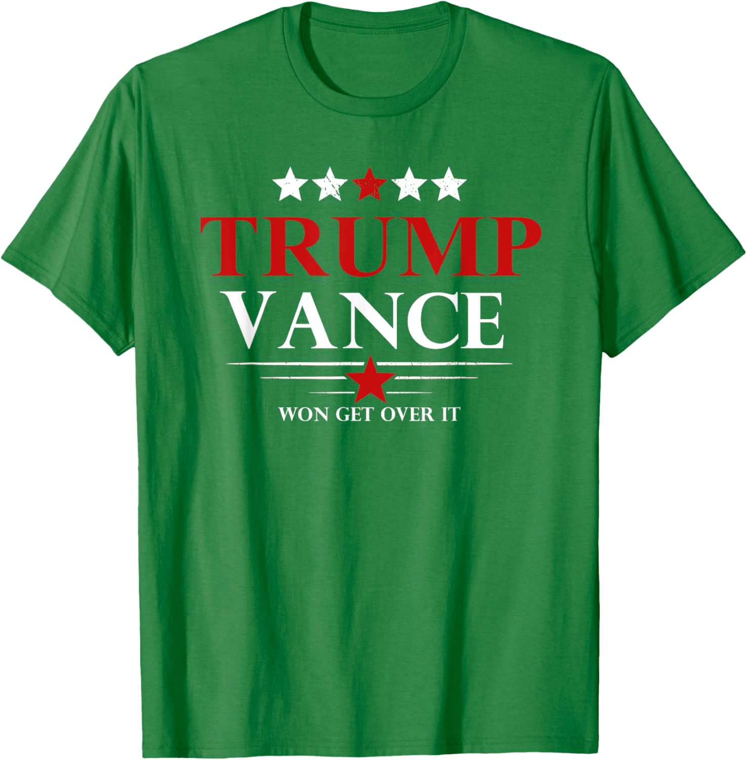 Trump Vance Won Get Over It President Inauguration Day 2025 T-Shirt