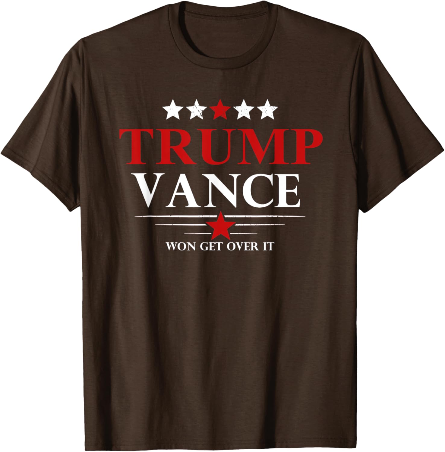 Trump Vance Won Get Over It President Inauguration Day 2025 T-Shirt