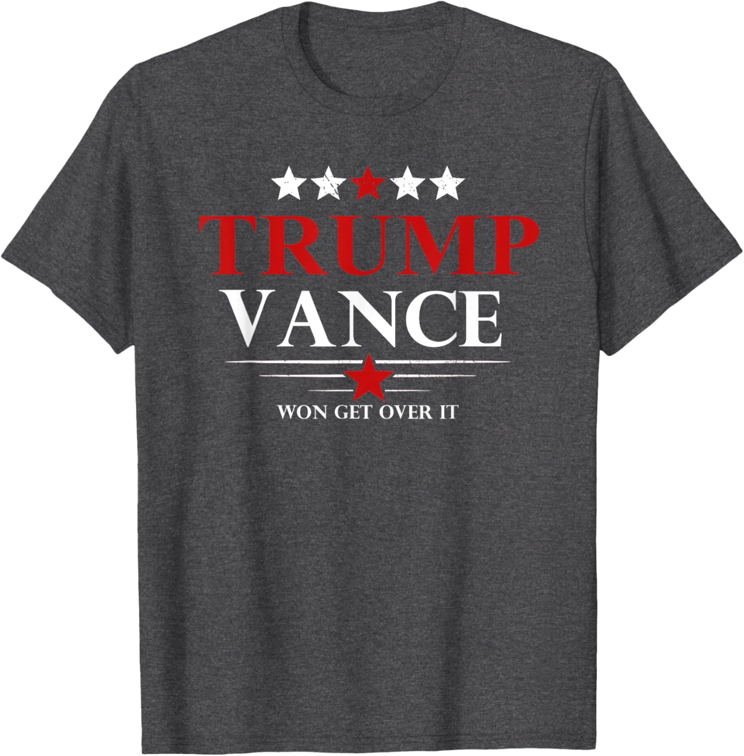 Trump Vance Won Get Over It President Inauguration Day 2025 T-Shirt