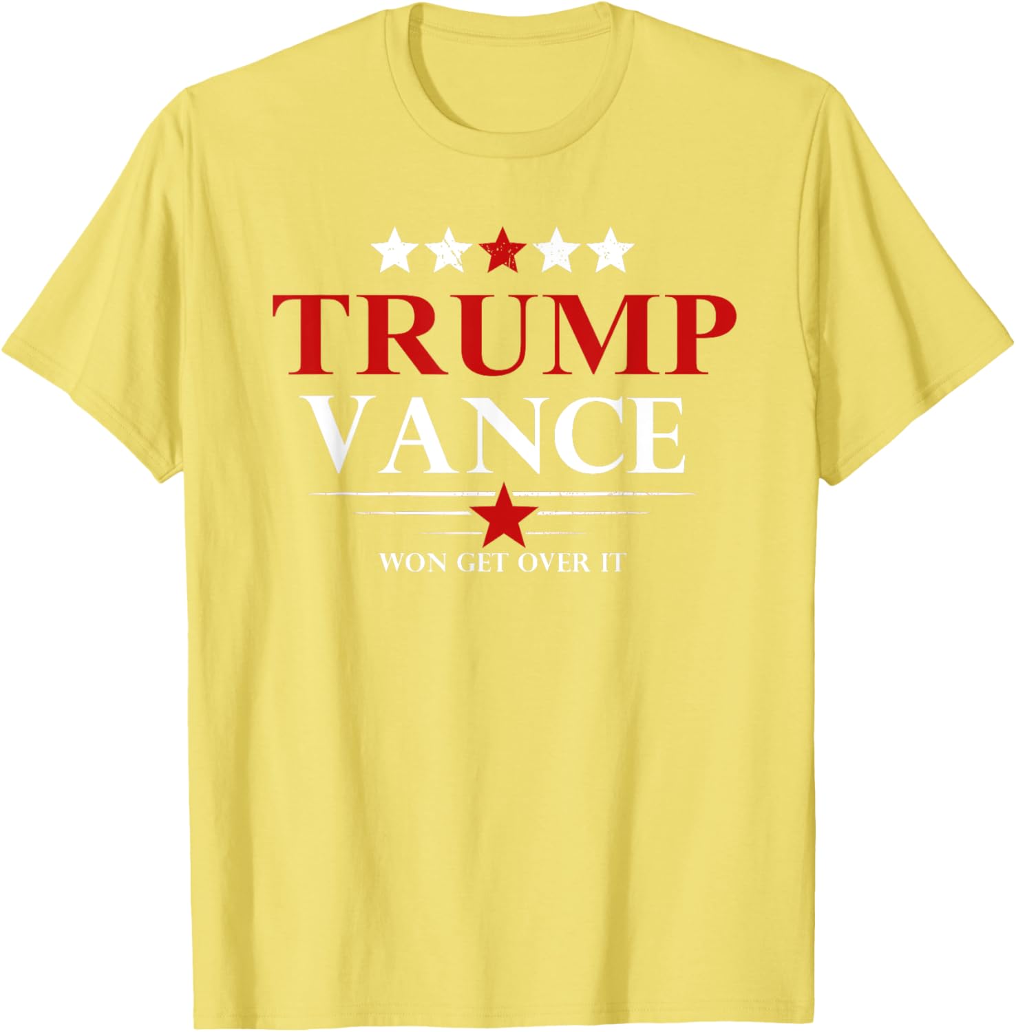 Trump Vance Won Get Over It President Inauguration Day 2025 T-Shirt