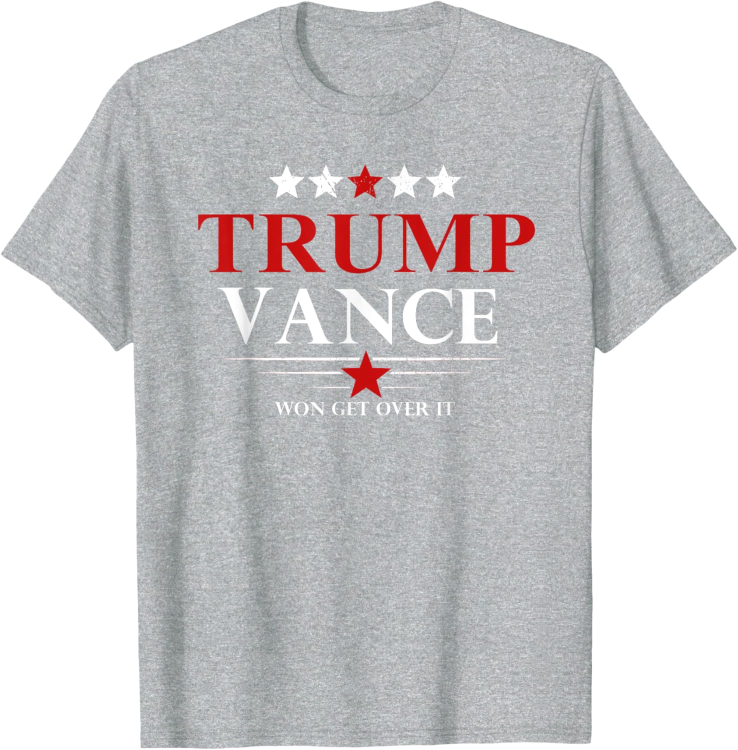 Trump Vance Won Get Over It President Inauguration Day 2025 T-Shirt