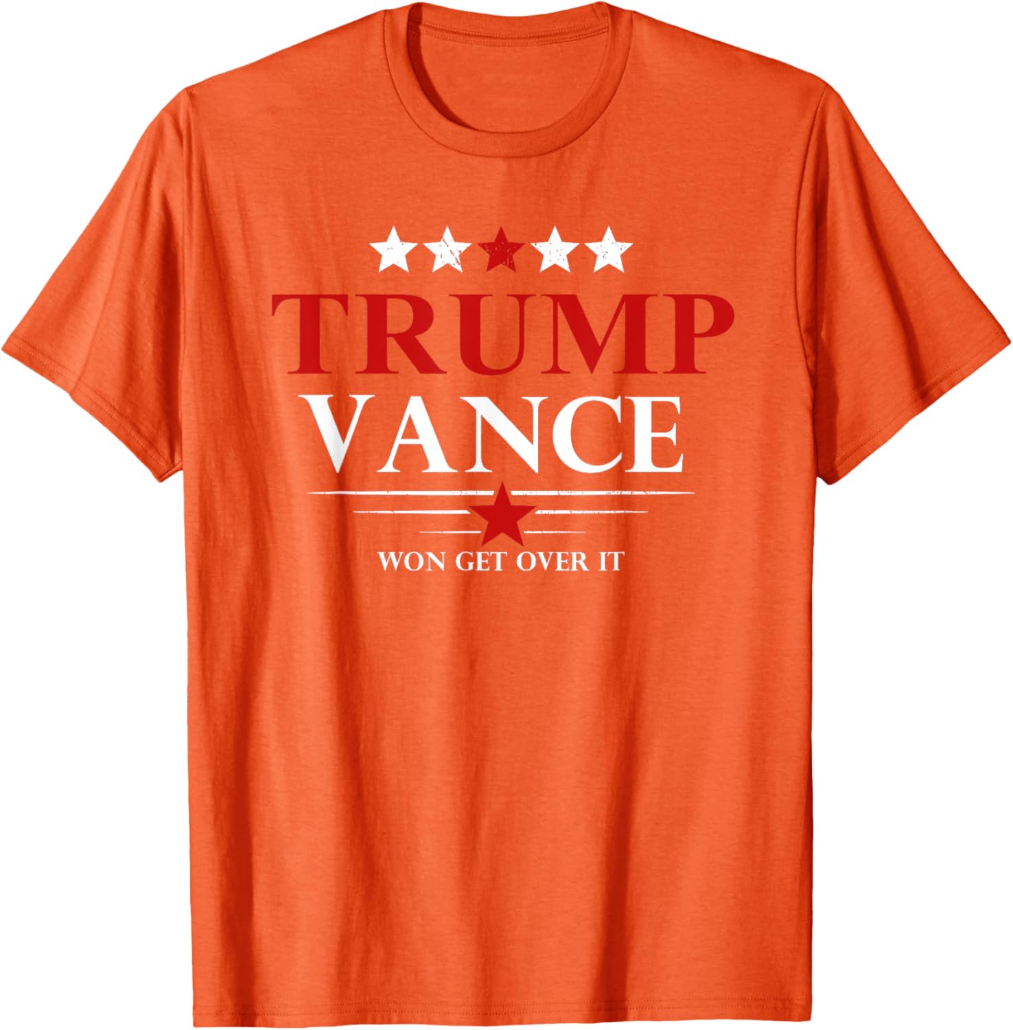 Trump Vance Won Get Over It President Inauguration Day 2025 T-Shirt