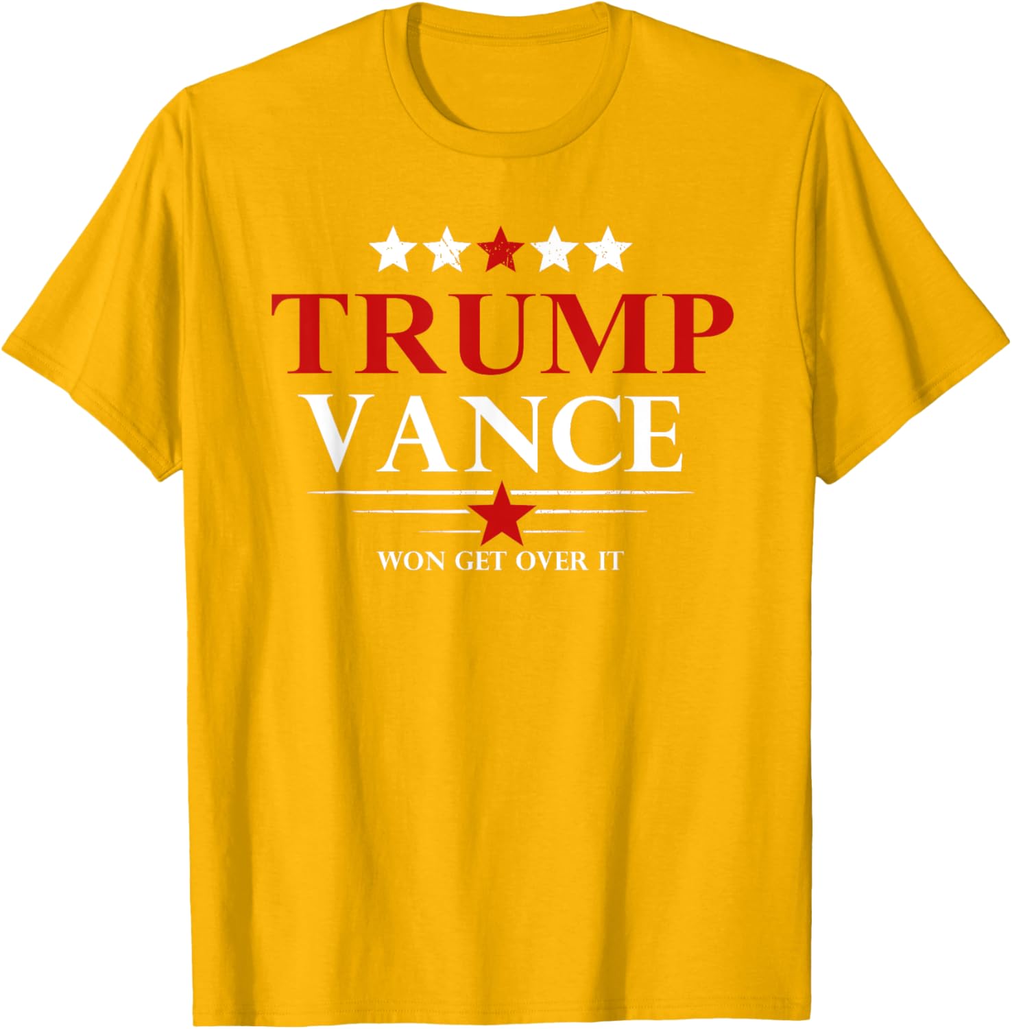 Trump Vance Won Get Over It President Inauguration Day 2025 T-Shirt