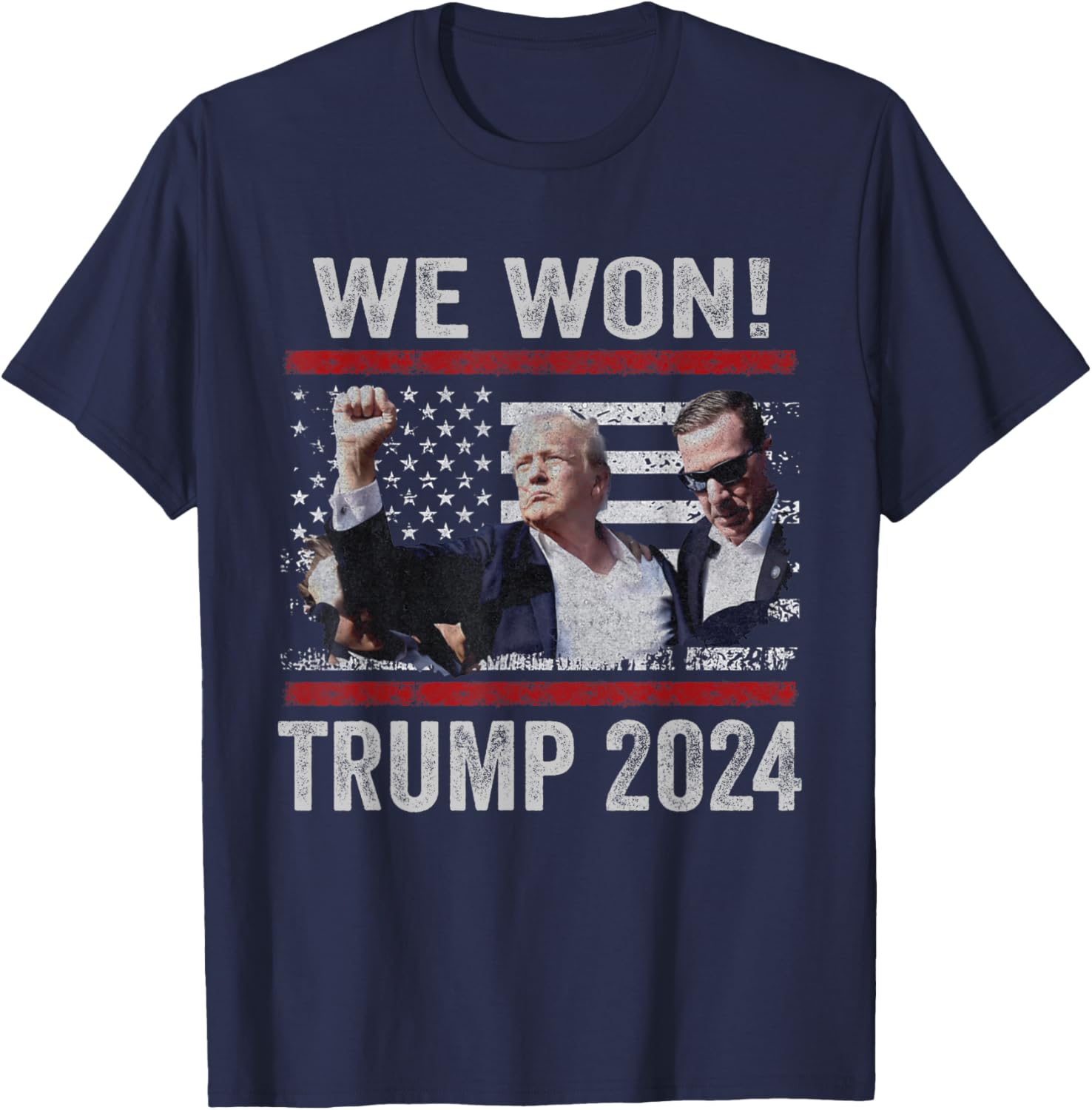 Trump We Won Wins Inauguration 47 US President 2025 Election T-Shirt