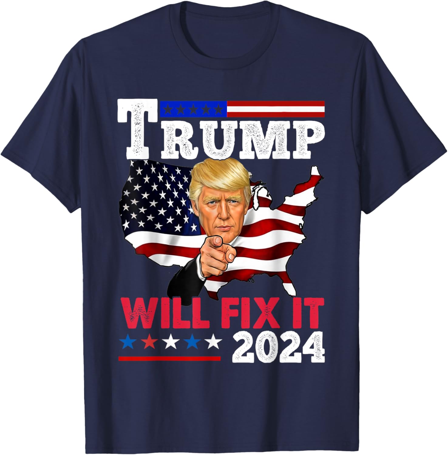 Trump Will Fix It Trump 2024 Proud to Be Garbage Vote Trump T-Shirt