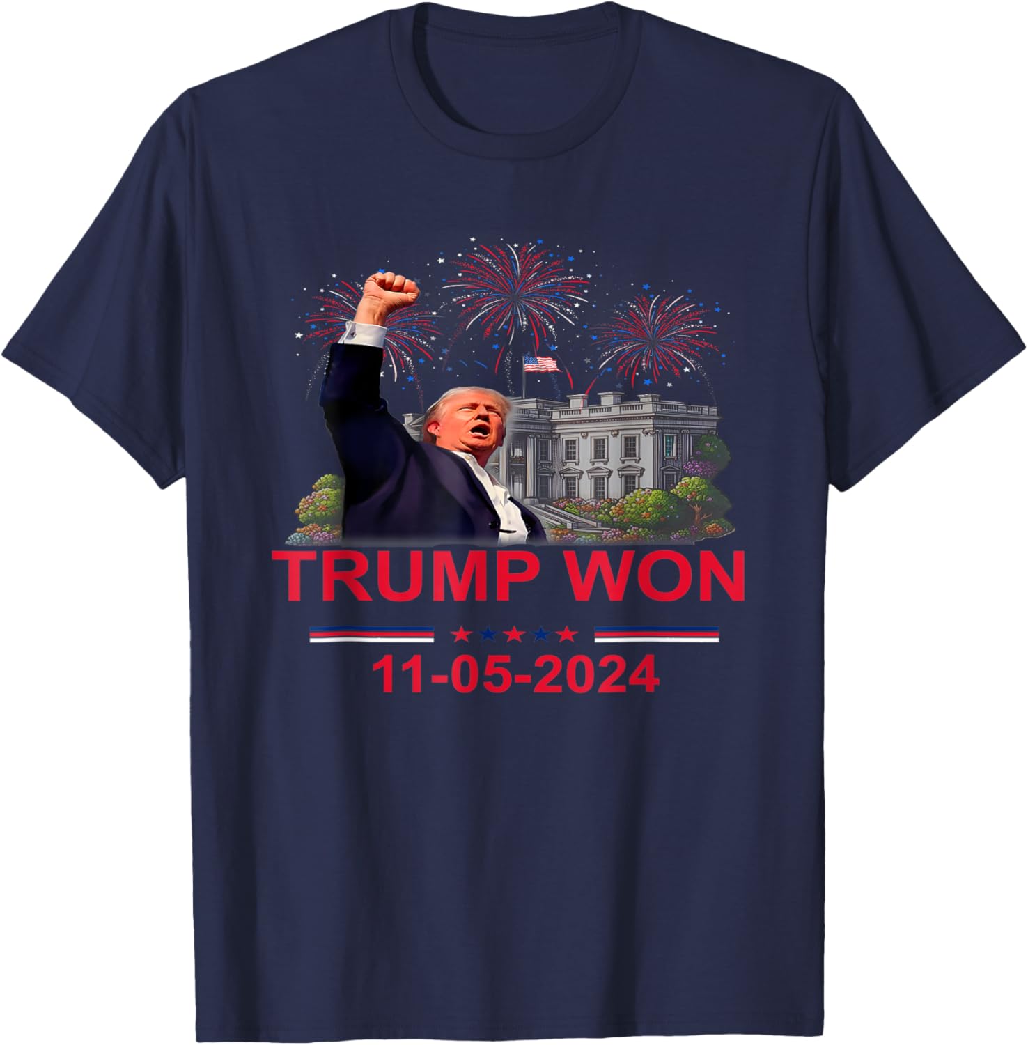 Trump Wins 2024 Election Trump Won 2024 T-Shirt