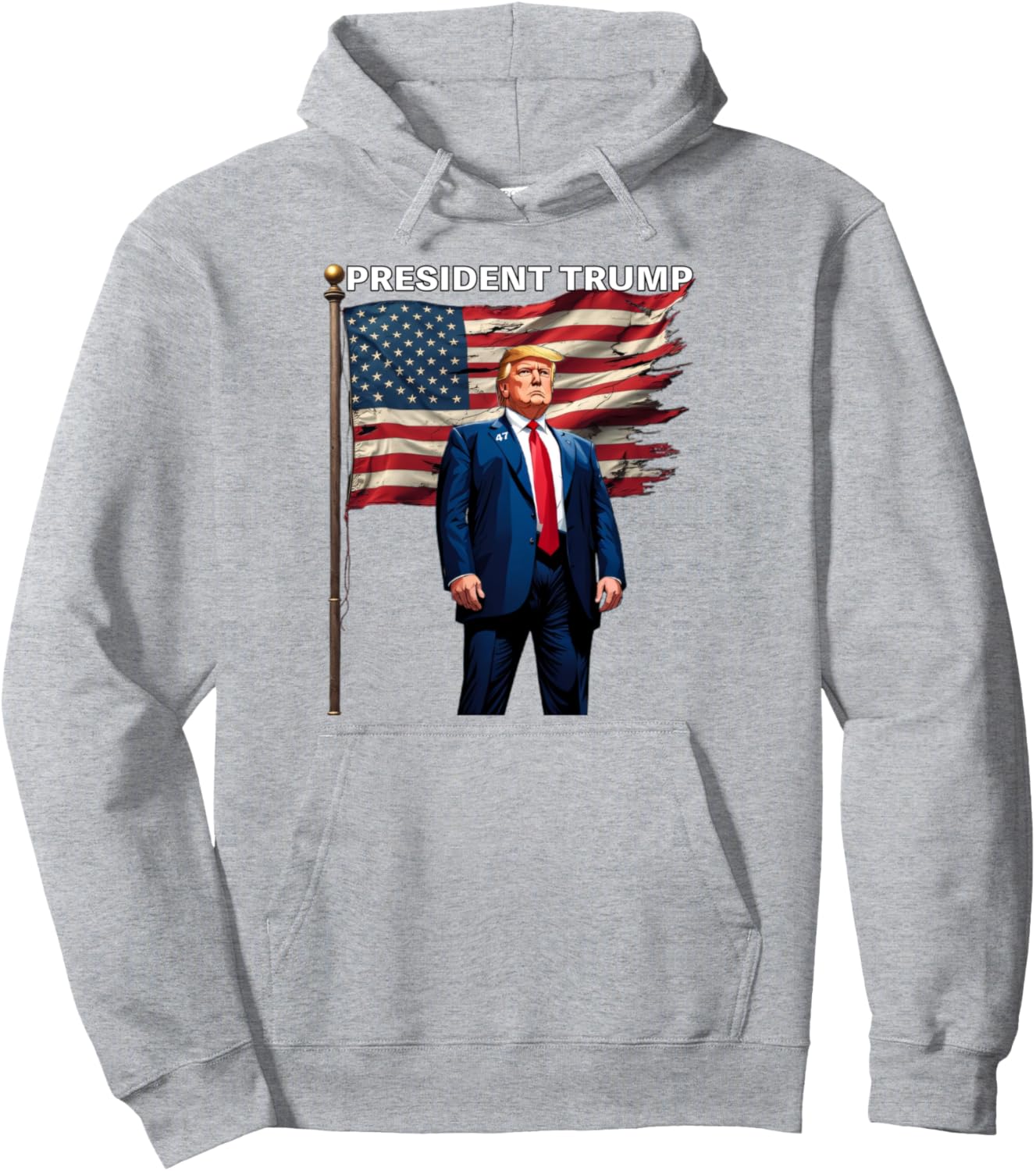 Trump Wins Election 2024 President Winner Pullover Hoodie