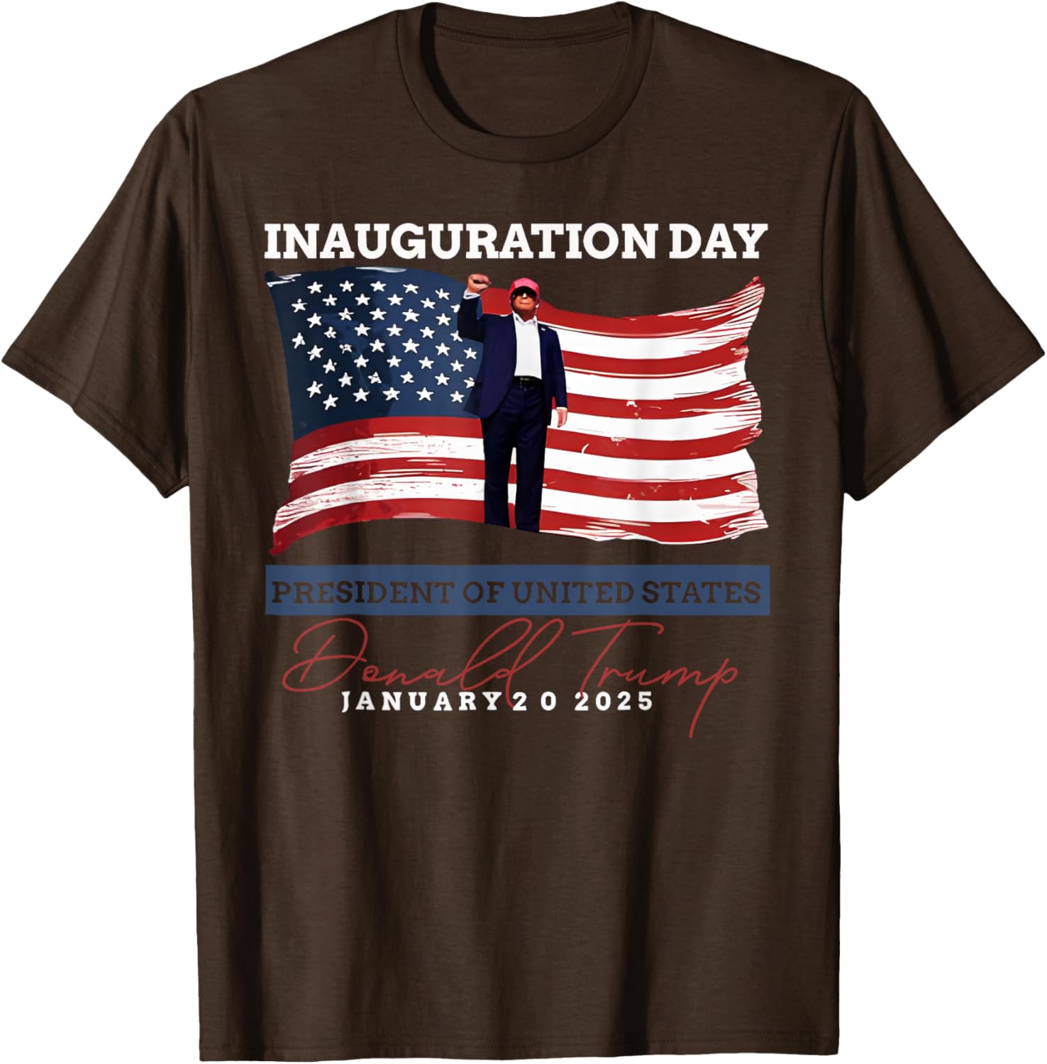 Trump Won 2024 Election Inauguration Men Women Kids T-Shirt