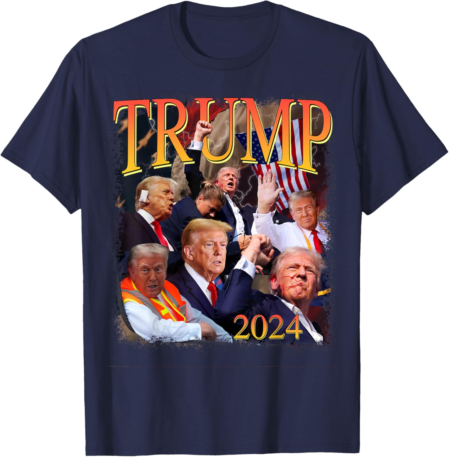 Trump Won 2024 President 47th Of White House Donald Trump T-Shirt