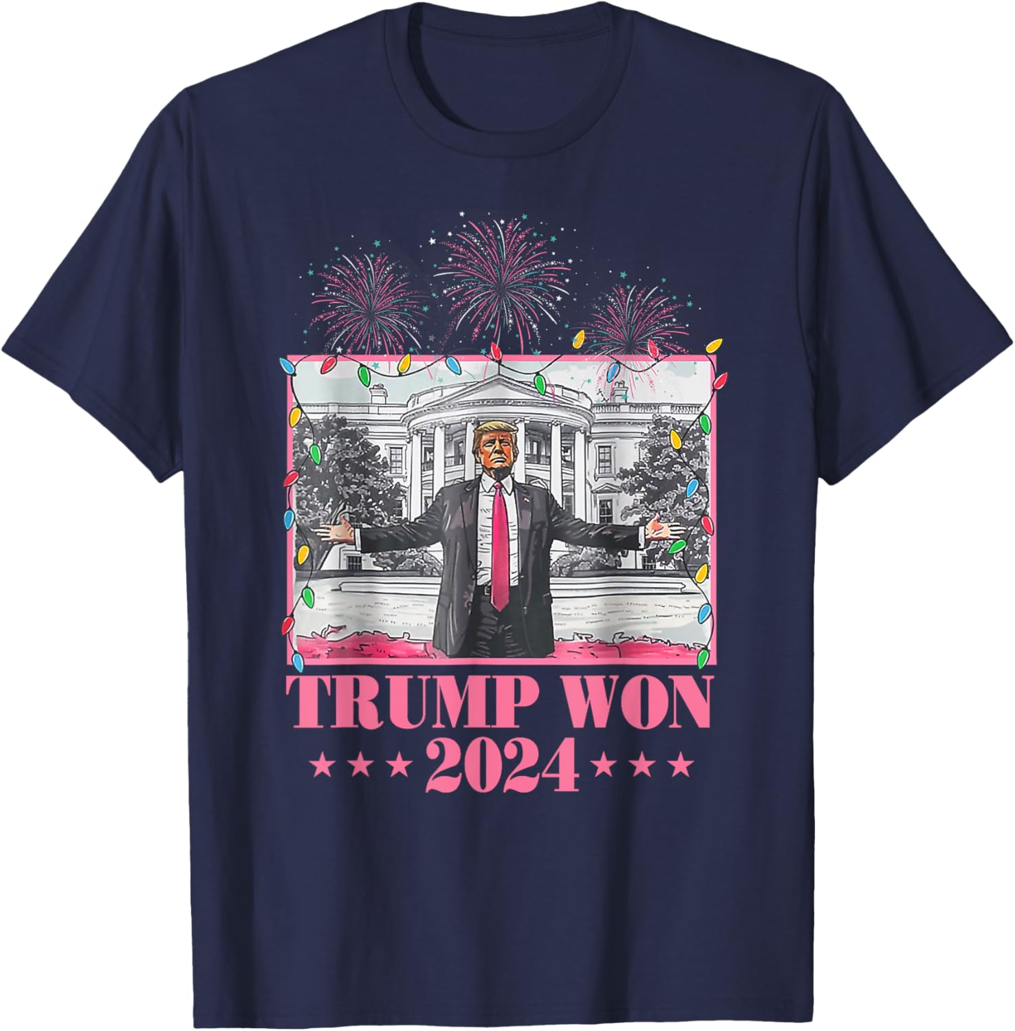 Trump Won Again 2024 Election President 47 th T-Shirt