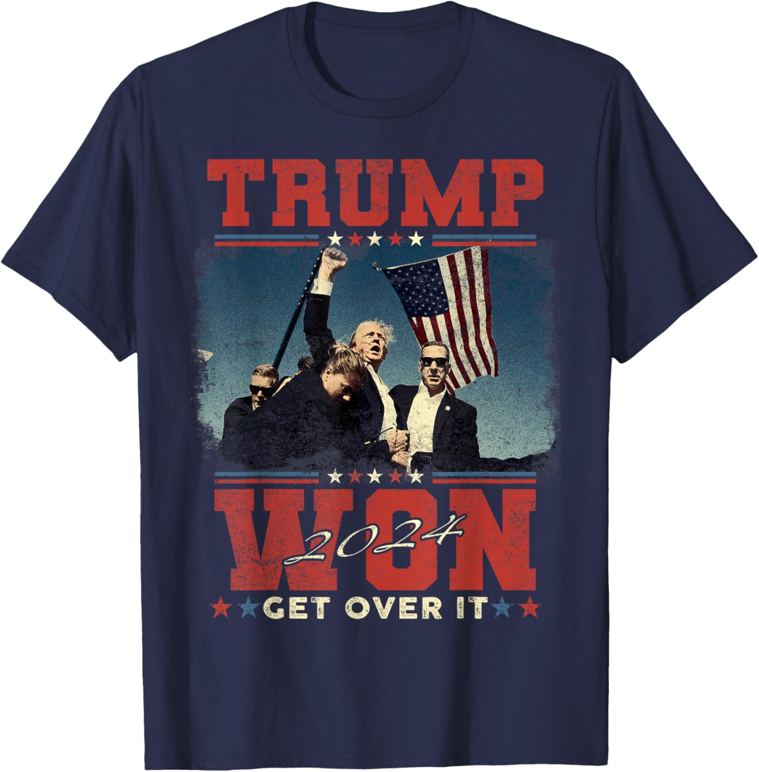 Trump Won Get Over It 2024 T-Shirt