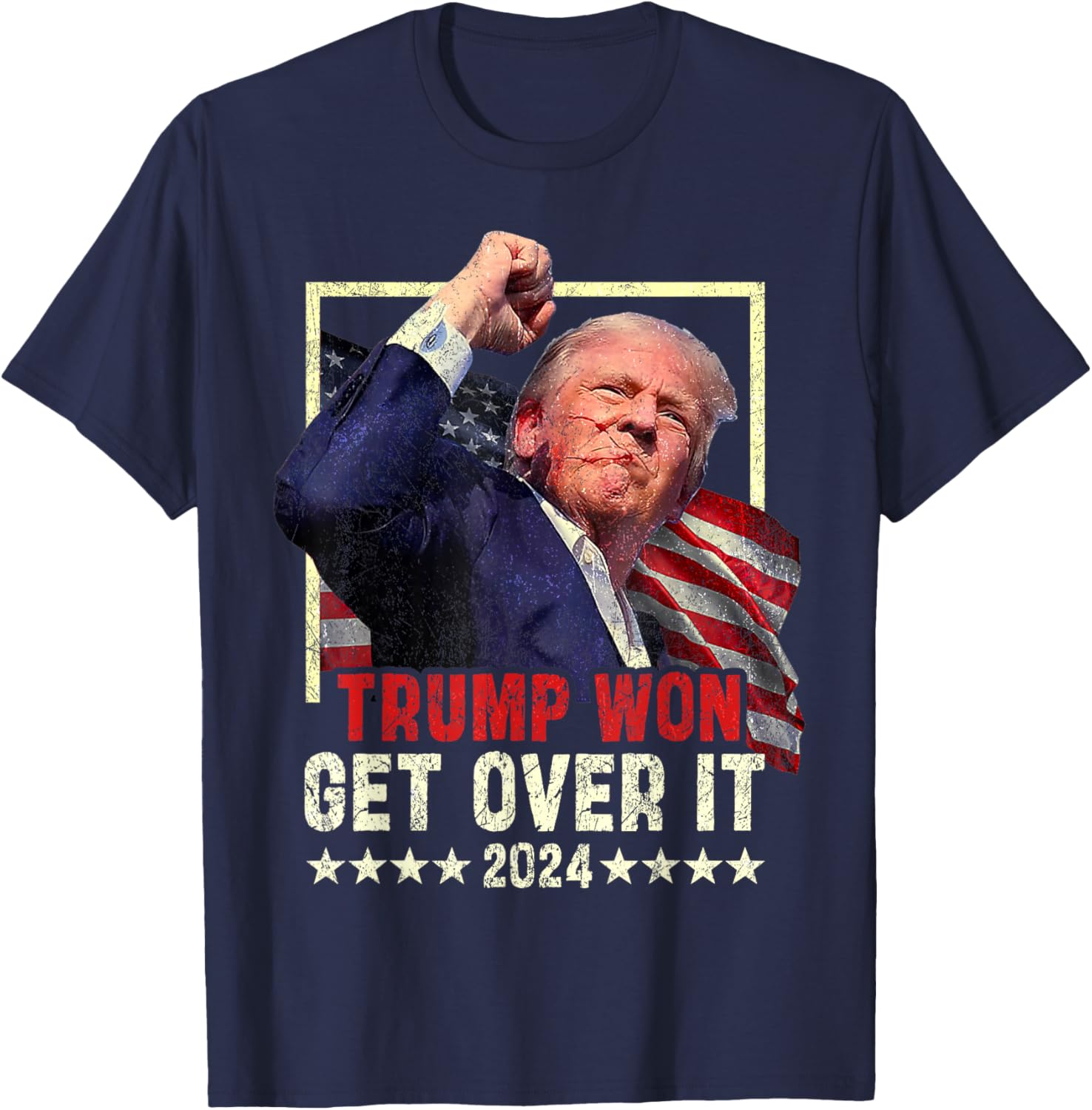 Trump Won Get Over It 2024 T-Shirt