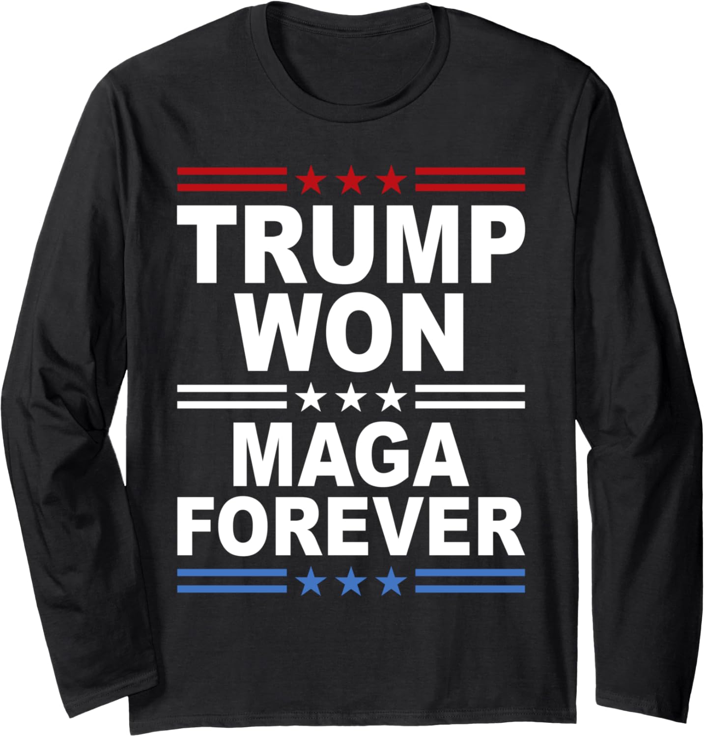 Trump Won Maga Forever Long Sleeve T-Shirt