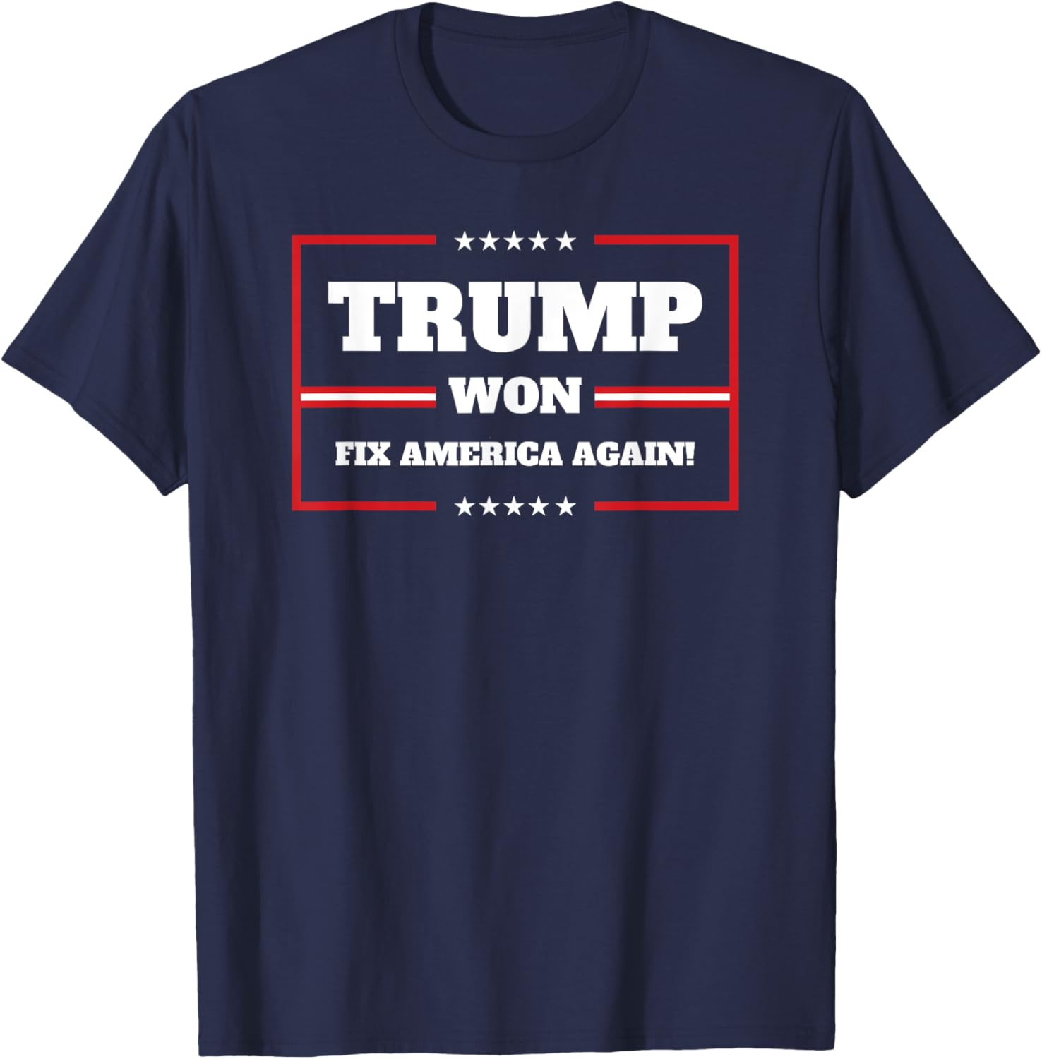 Trump Won MAGA Sequel Trump Winner 2024 Fix America Again T-Shirt