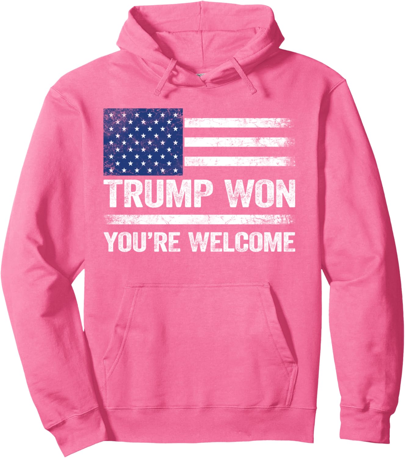 Trump Won You're Welcome Shirt Trump Won Pullover Hoodie