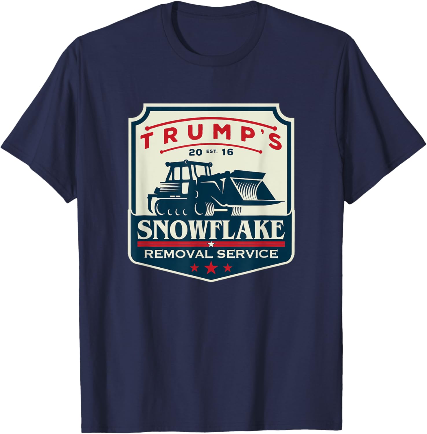 Trump's Snowflake Rmoval Service Funny Donald Trump 2024 T-Shirt