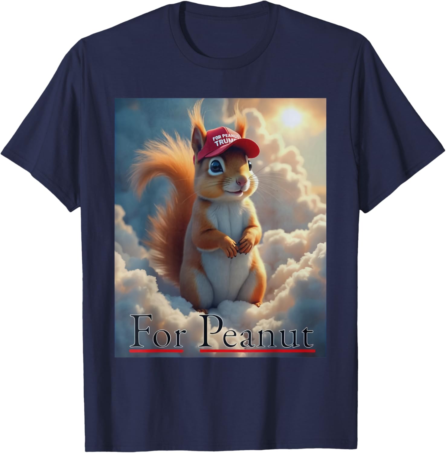 Vote Trump For Peanut The Squirrel T-Shirt