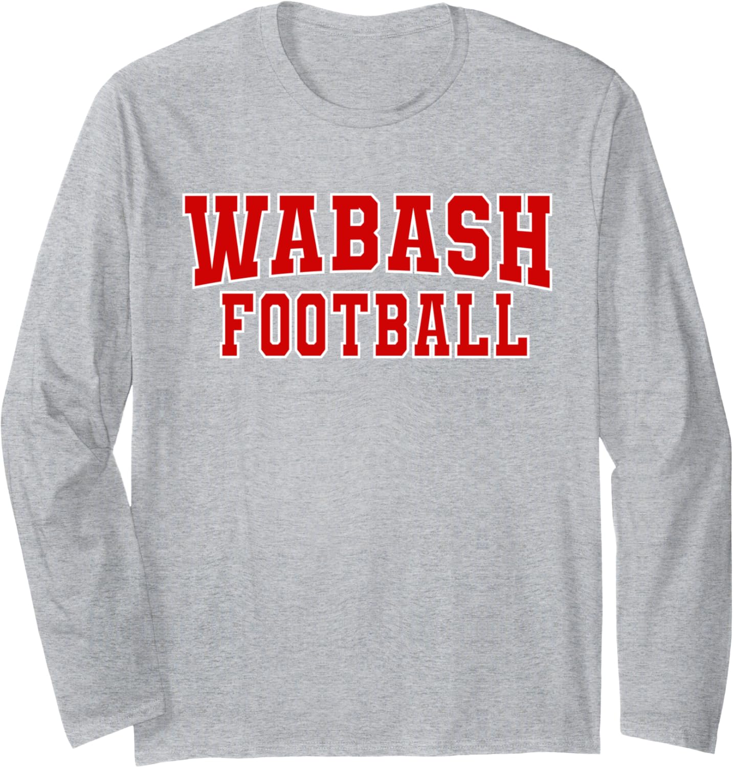 Wabash College Cross Country Sports Fan Apparel Long Sleeve T-Shirt