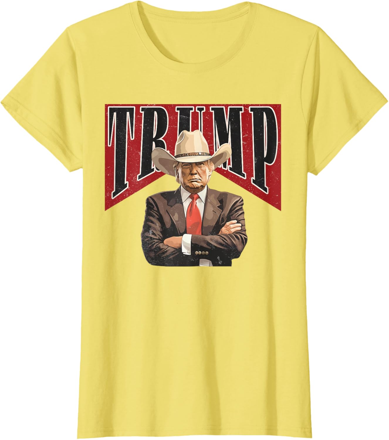 Western Trump Cowboy Tee Take America Back Trump Daddy Men T-Shirt