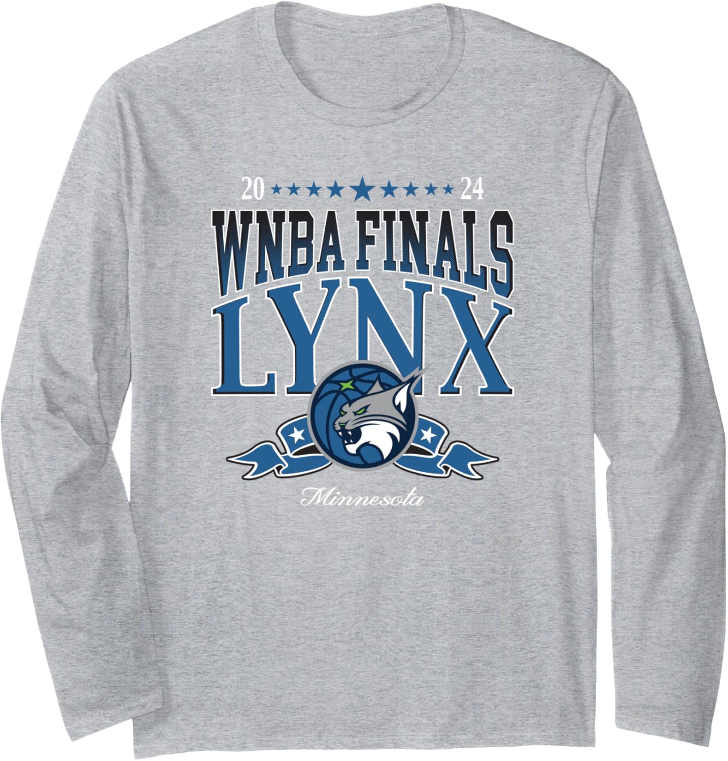 WNBA Minnesota Lynx Finals 2024- Road to Victory Long Sleeve T-Shirt